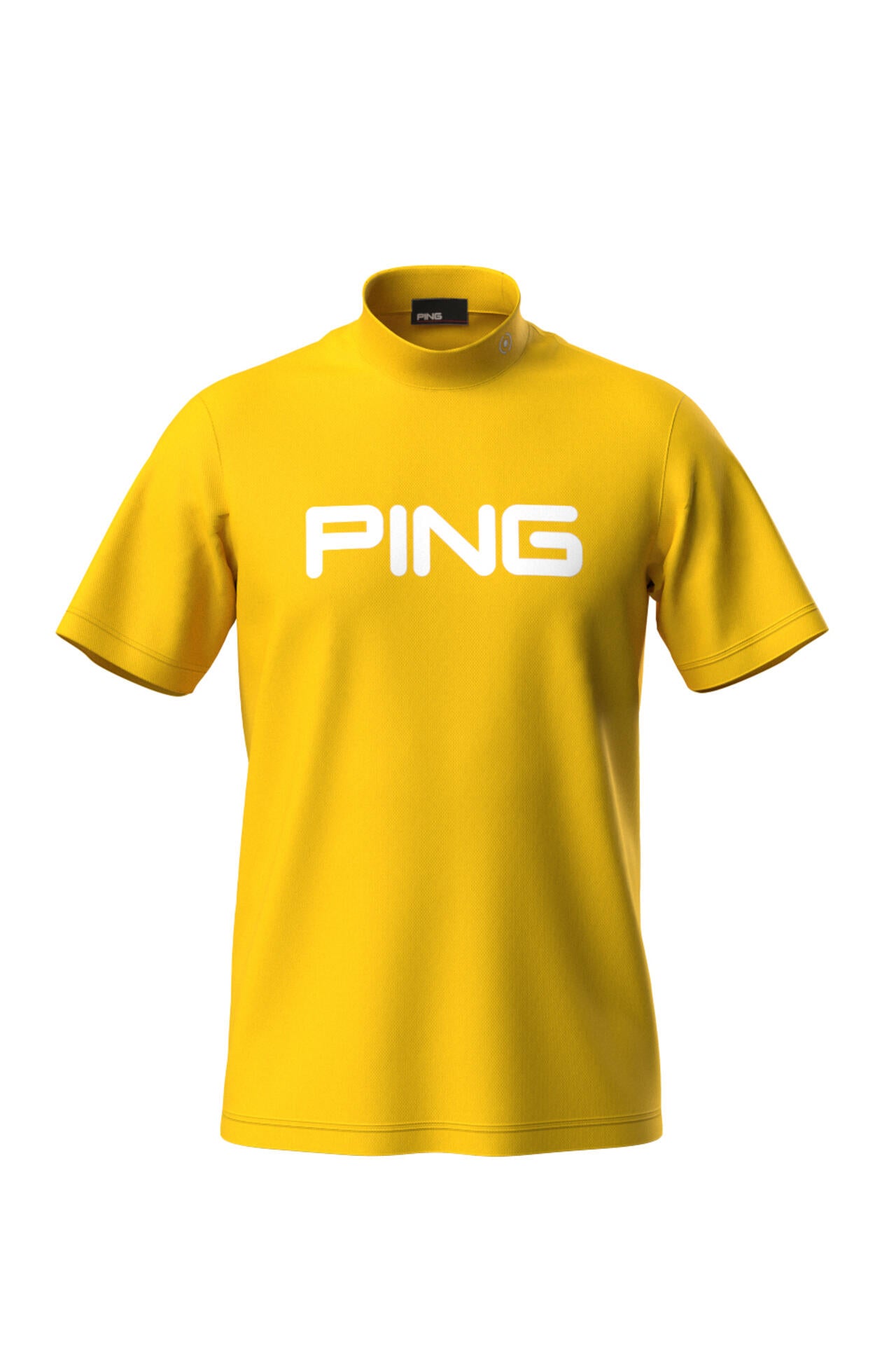 【PING APPAREL】ダブルメッシ半袖ハイネックカットソー ＜EARLY SPRING＞ (MENS)