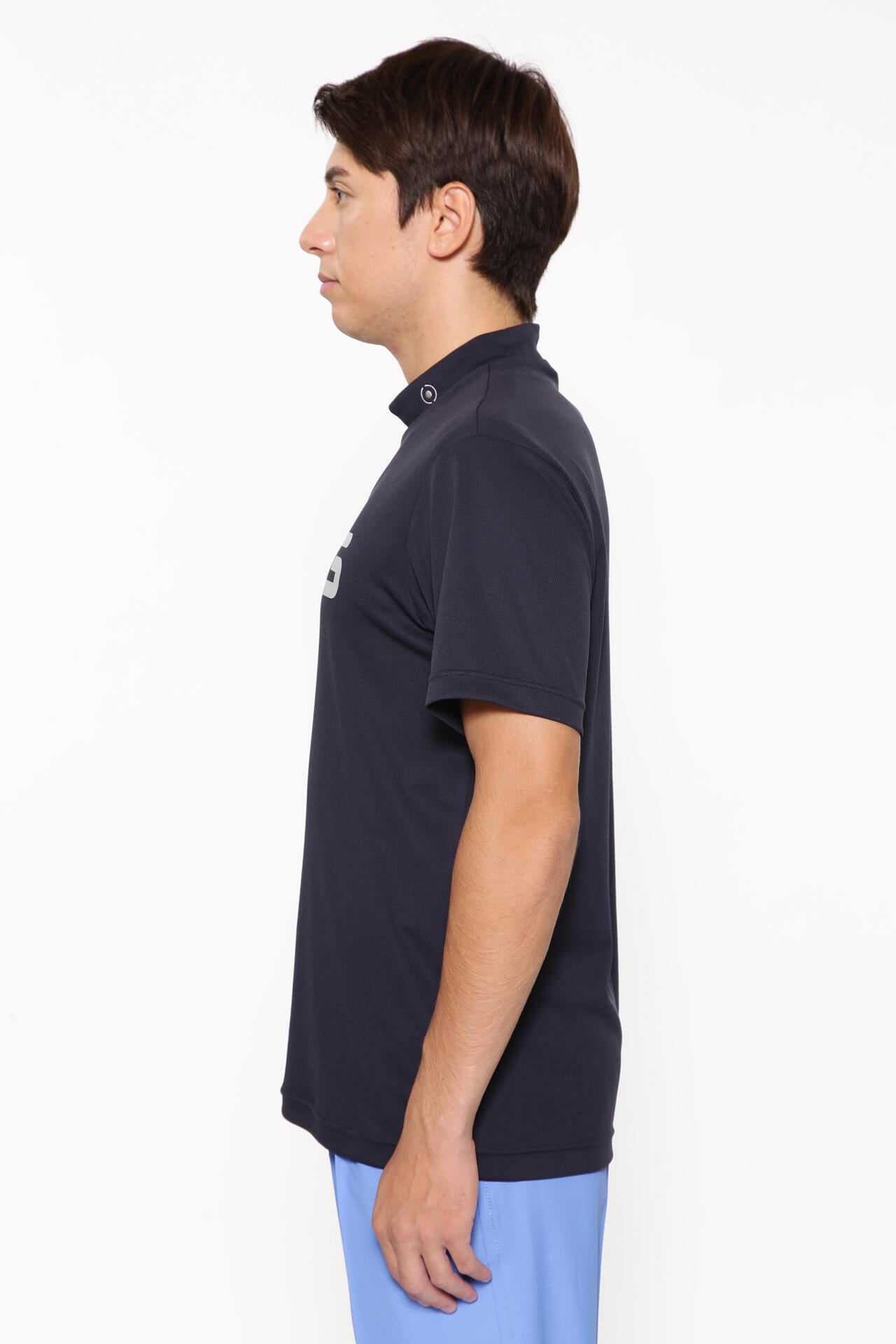 【PING APPAREL】ダブルメッシ半袖ハイネックカットソー ＜EARLY SPRING＞ (MENS)
