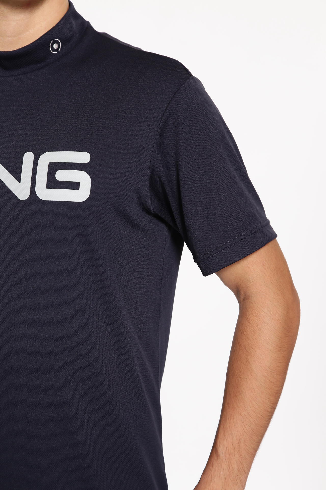 【PING APPAREL】ダブルメッシ半袖ハイネックカットソー ＜EARLY SPRING＞ (MENS)