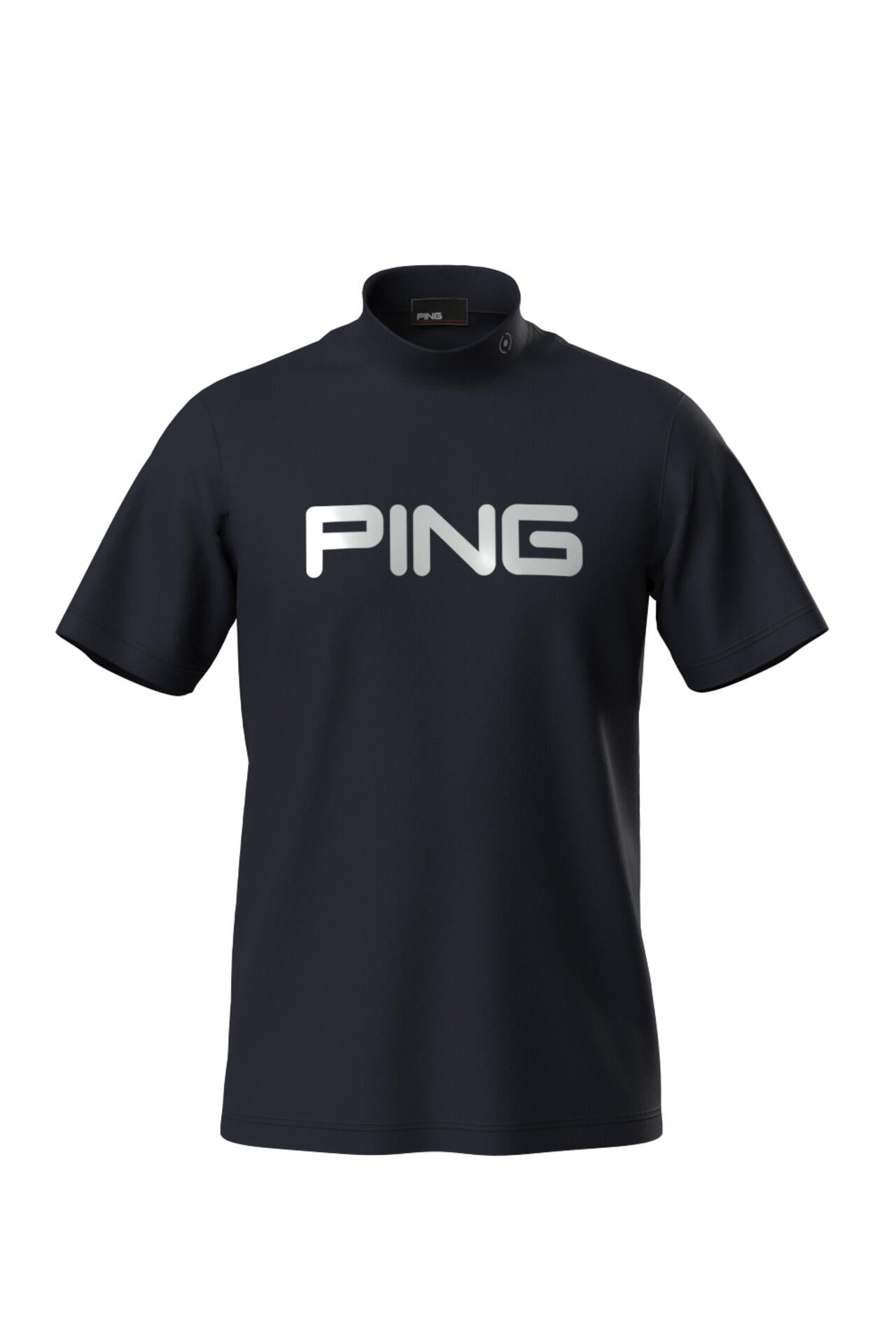 【PING APPAREL】ダブルメッシ半袖ハイネックカットソー ＜EARLY SPRING＞ (MENS)