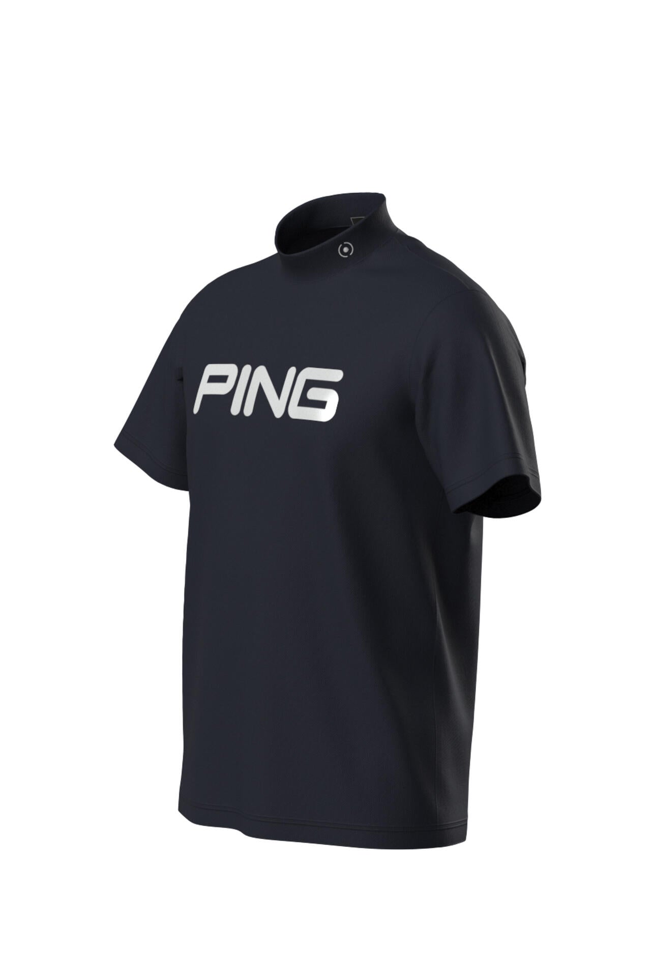 【PING APPAREL】ダブルメッシ半袖ハイネックカットソー ＜EARLY SPRING＞ (MENS)