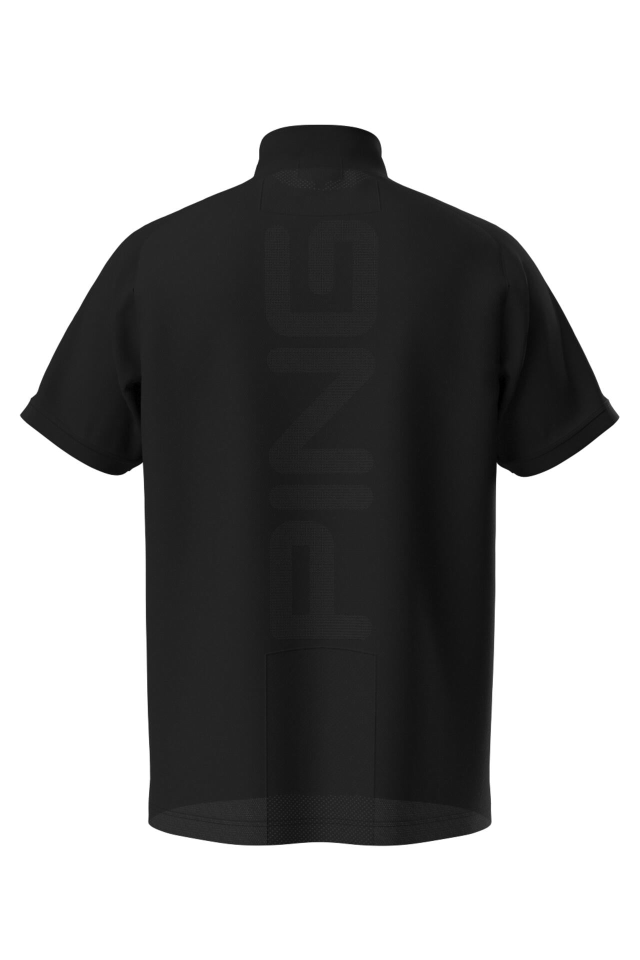 【PING APPAREL】メッシュパネルジャガード半袖ハイネックカットソー ＜PERFORMANCE＞ (MENS)