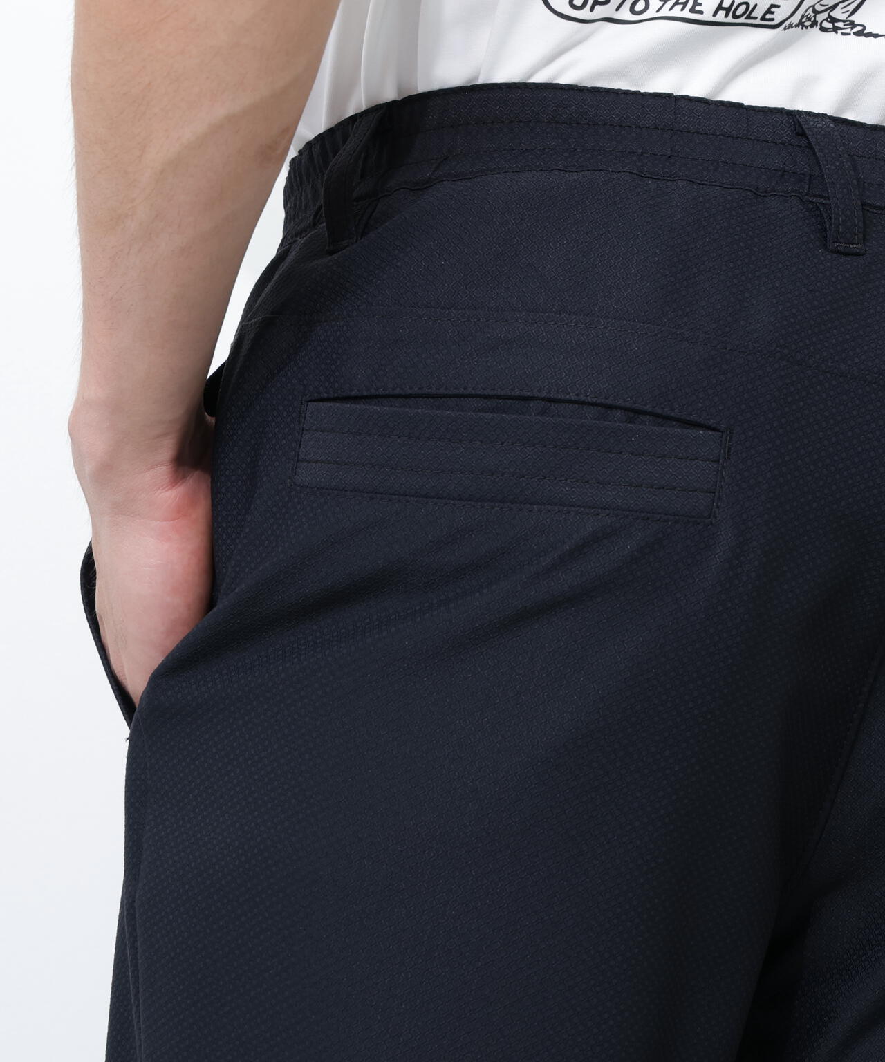 【PING APPAREL】【UVカット・透け防止・ストレッチ】ドビーテーパードパンツ ＜GOLD＞ (MENS)