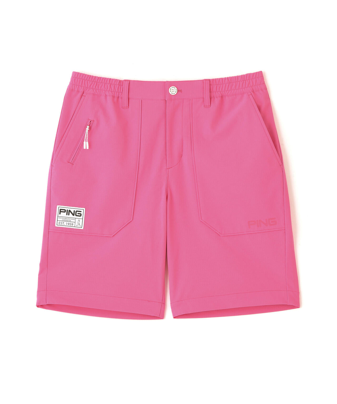 【PING APPAREL】全方向ストレッチドライタッチリップストップショートパンツ ＜GOLD＞ (MENS)