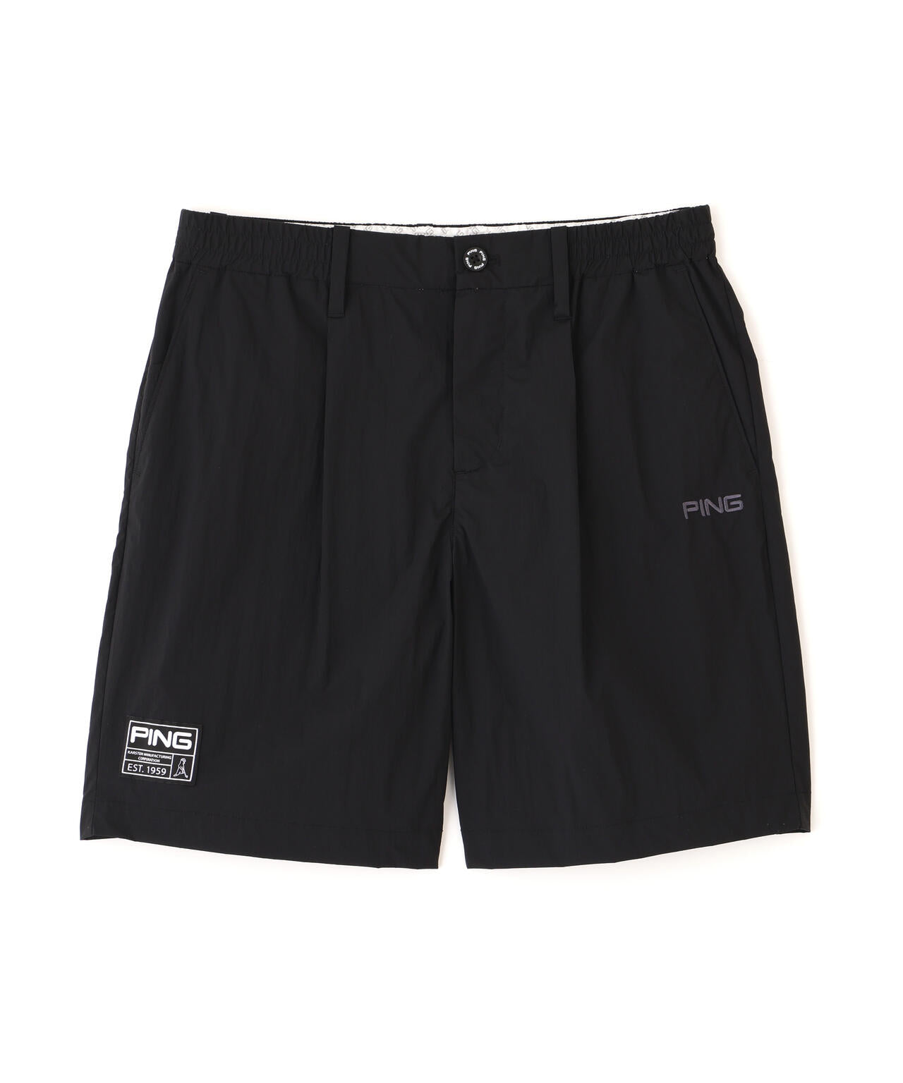 【PING APPAREL】ドライタッチナイロンストレッチタフタショートパンツ ＜GOLD＞ (MENS)