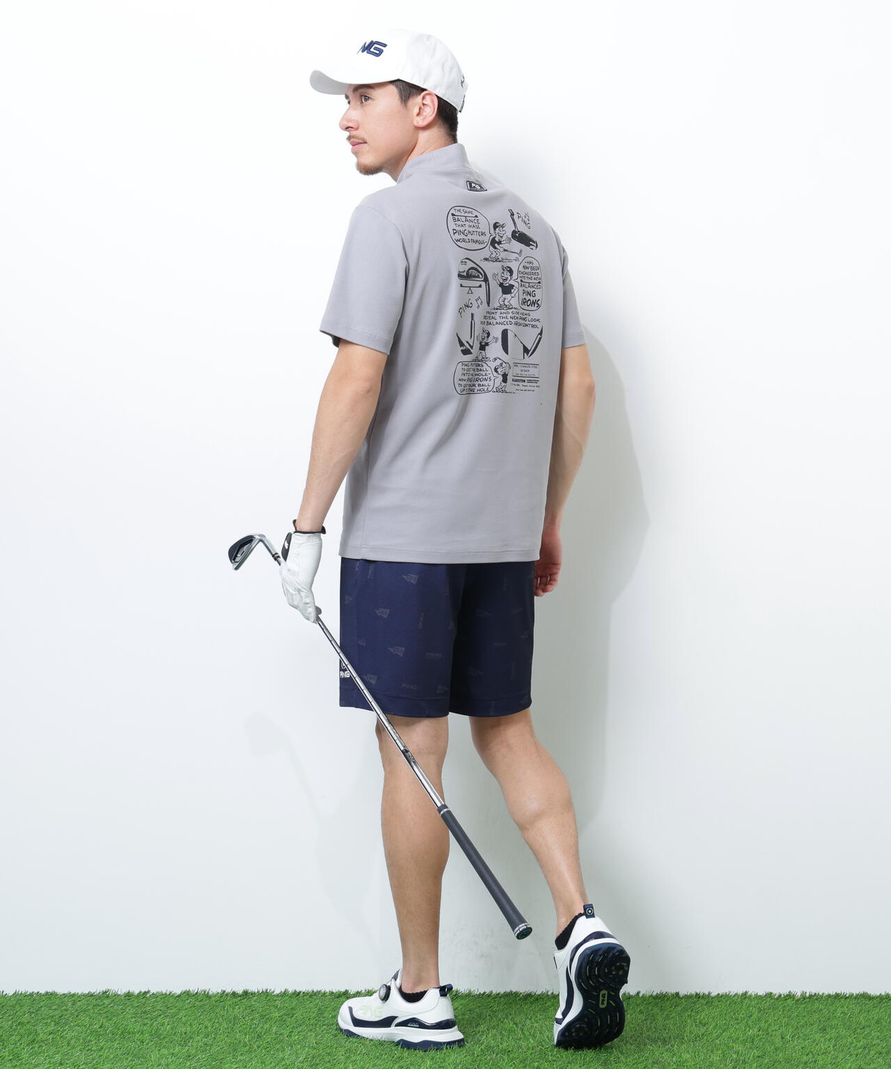 180cm　C:96　W:80　H:93 着用サイズ：L