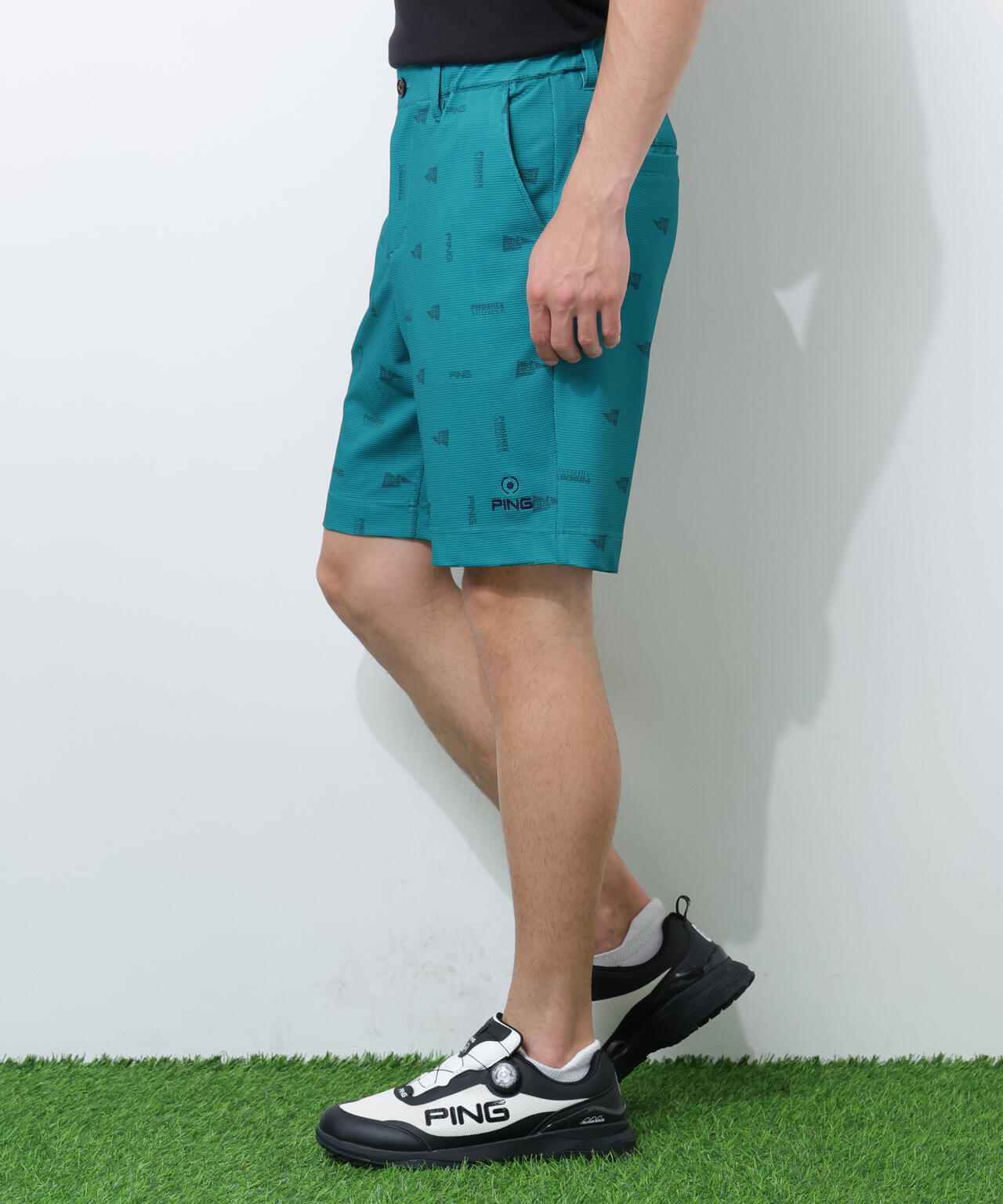 【PING APPAREL】ストレッチミニポップコーンショートパンツ ＜NATIVE＞ (MENS)