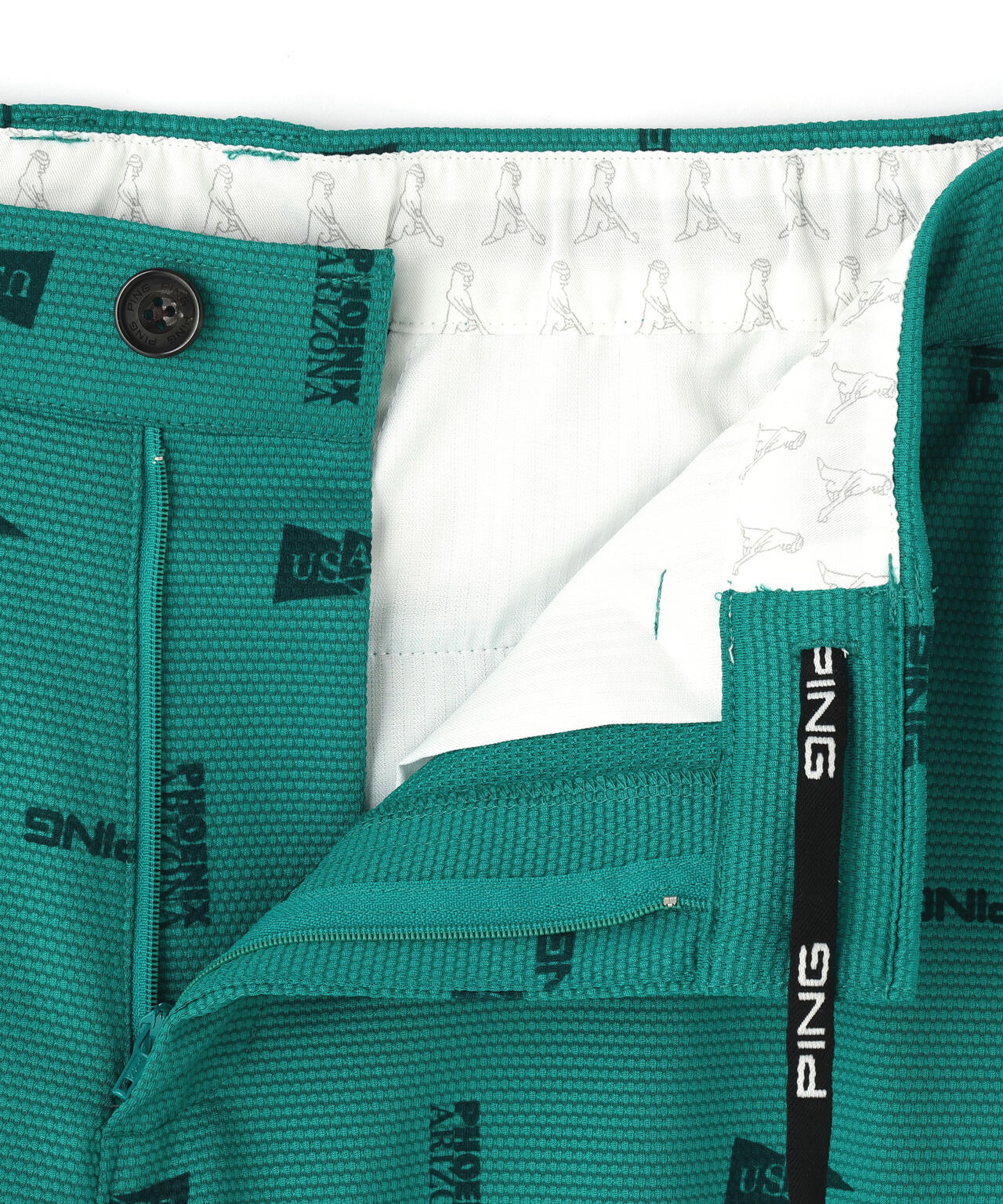 【PING APPAREL】ストレッチミニポップコーンショートパンツ ＜NATIVE＞ (MENS)