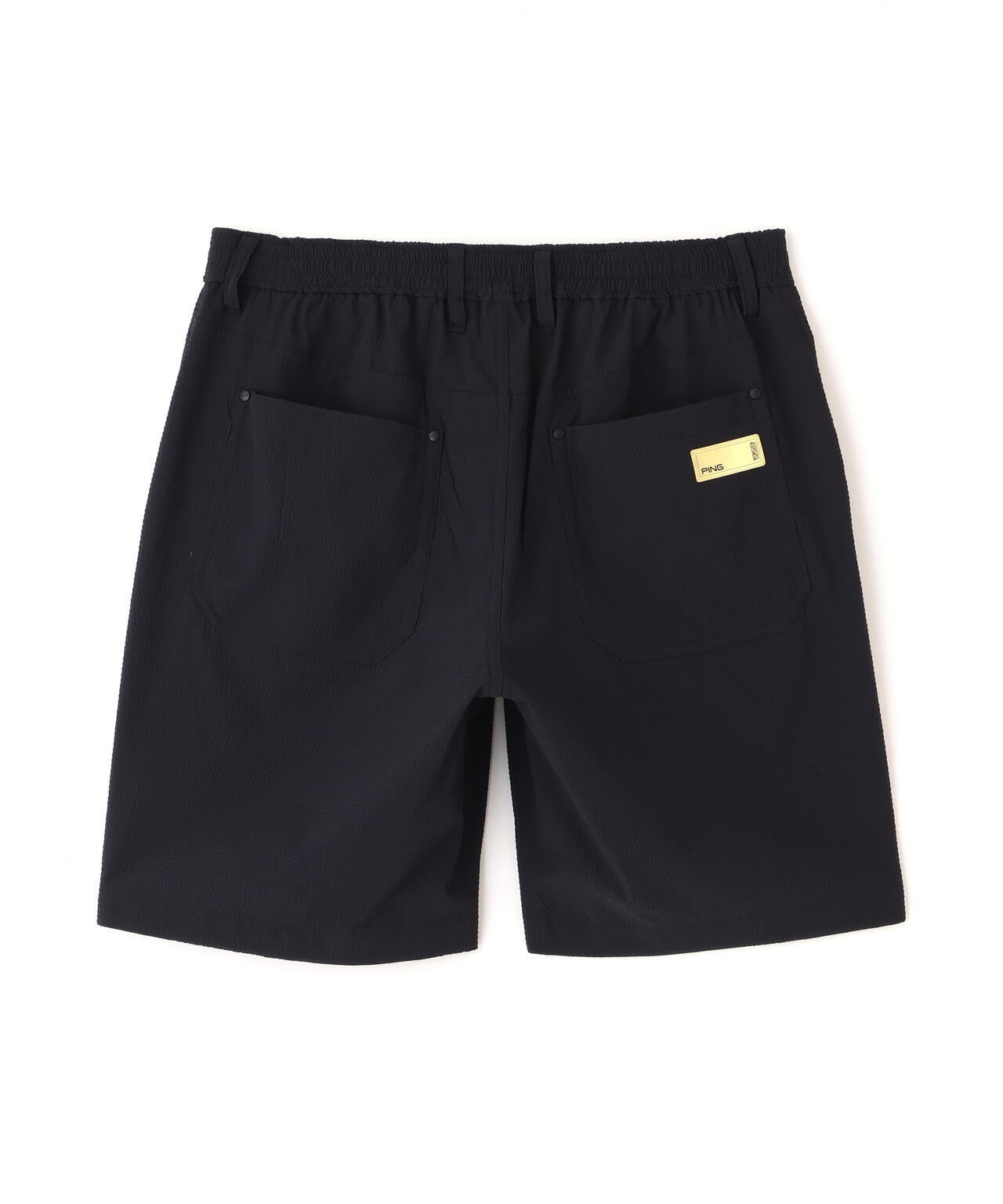 【PING APPAREL】【吸汗速乾・ストレッチ】サッカー5ポケットショートパンツ ＜GOLD＞ (MENS)