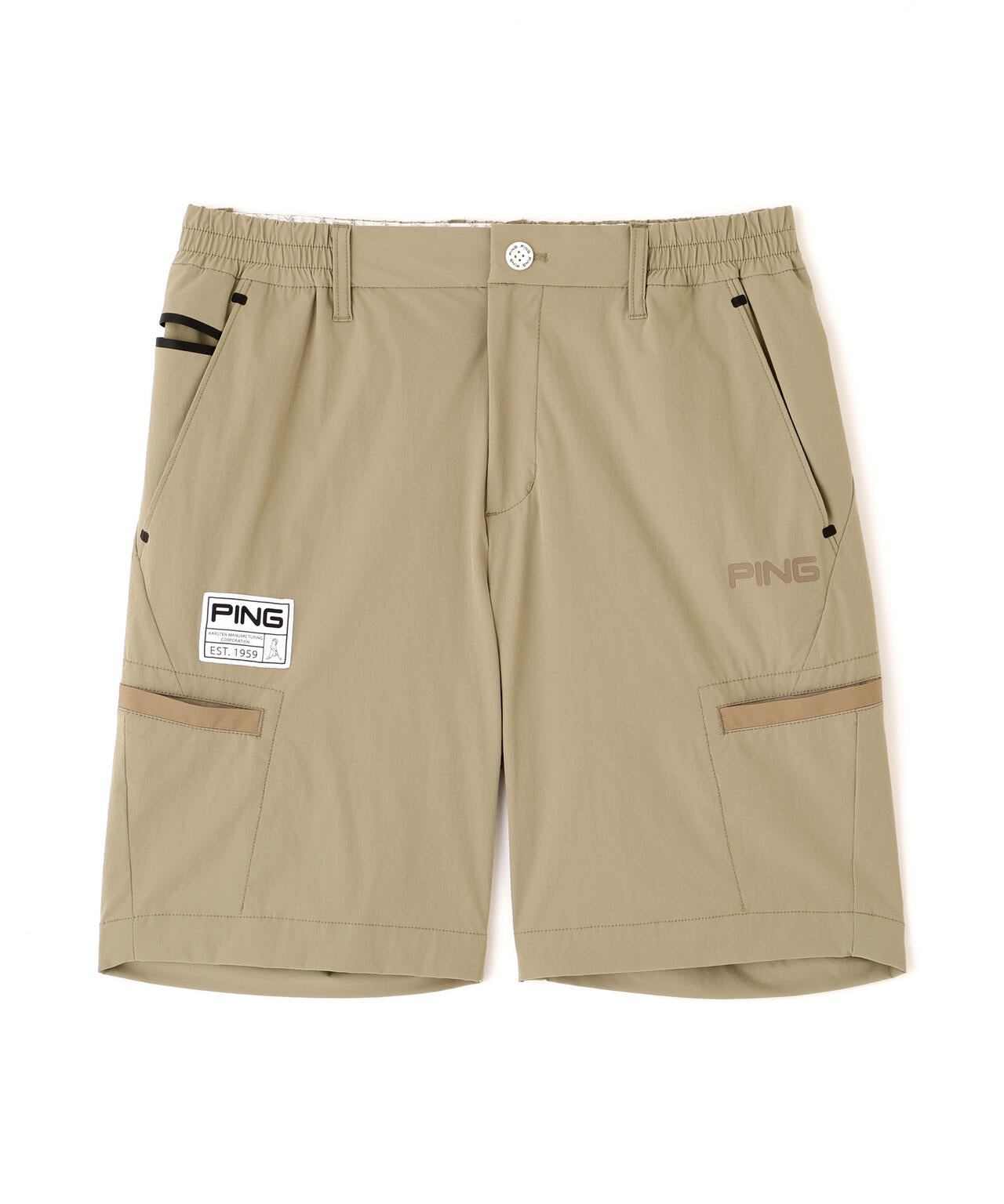【PING APPAREL】【接触冷感・ストレッチ】ショートパンツ ＜GOLD＞ (MENS)