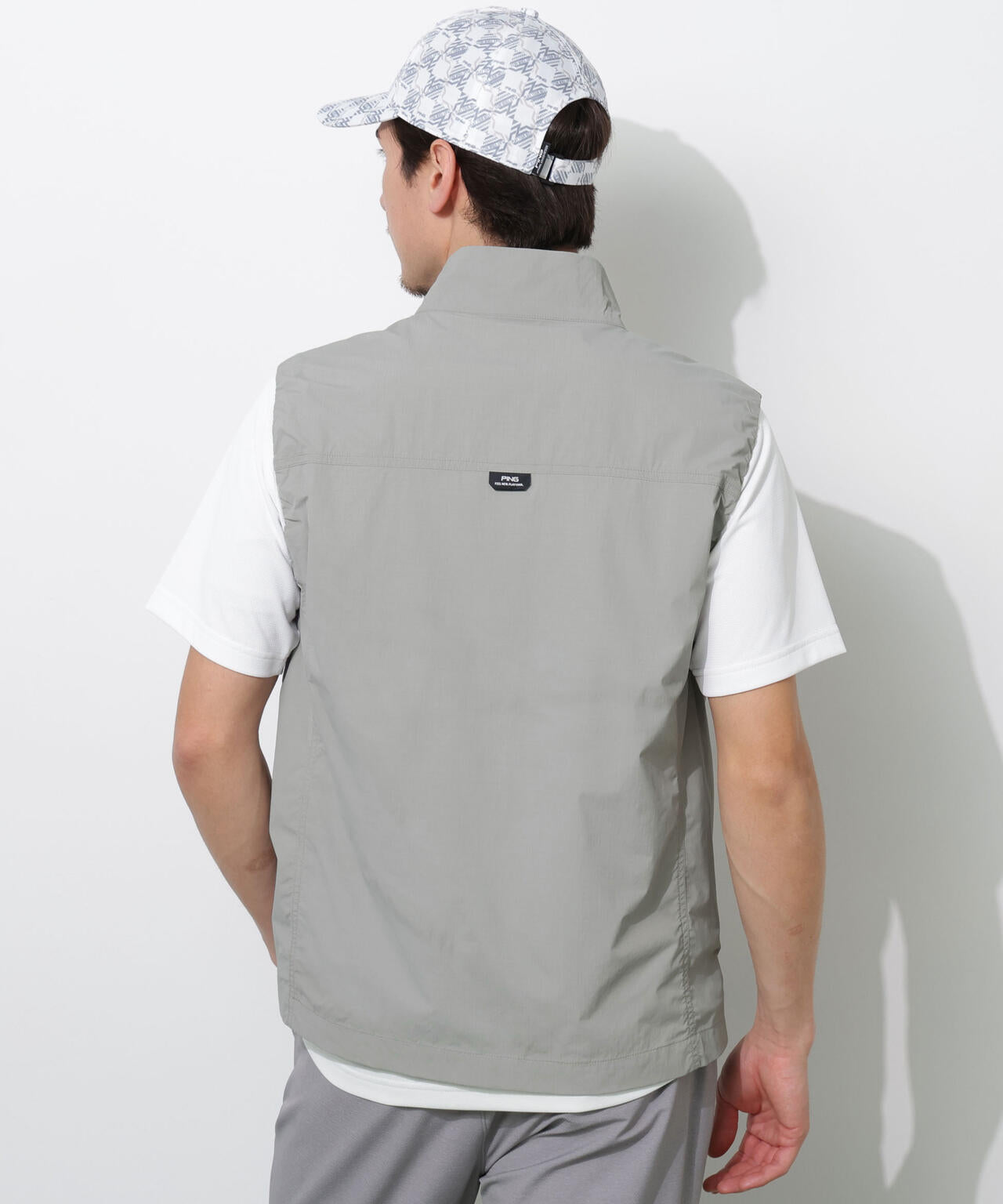 【PING APPAREL】ストレッチリップストップ/メッシュニット 高機能レイヤードツインセット ＜PERFORMANCE＞ (MENS)