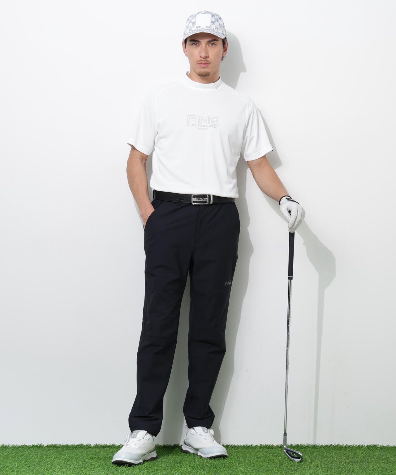 180cm　C:96　W:80　H:93 着用サイズ：L