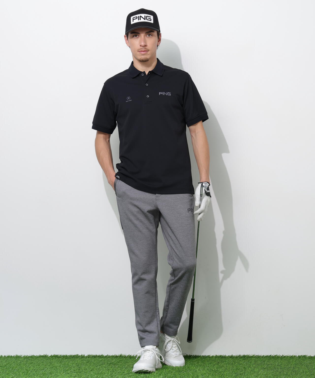 【PING APPAREL】レイブロック半袖ポロシャツ ＜PERFORMANCE＞ (MENS)