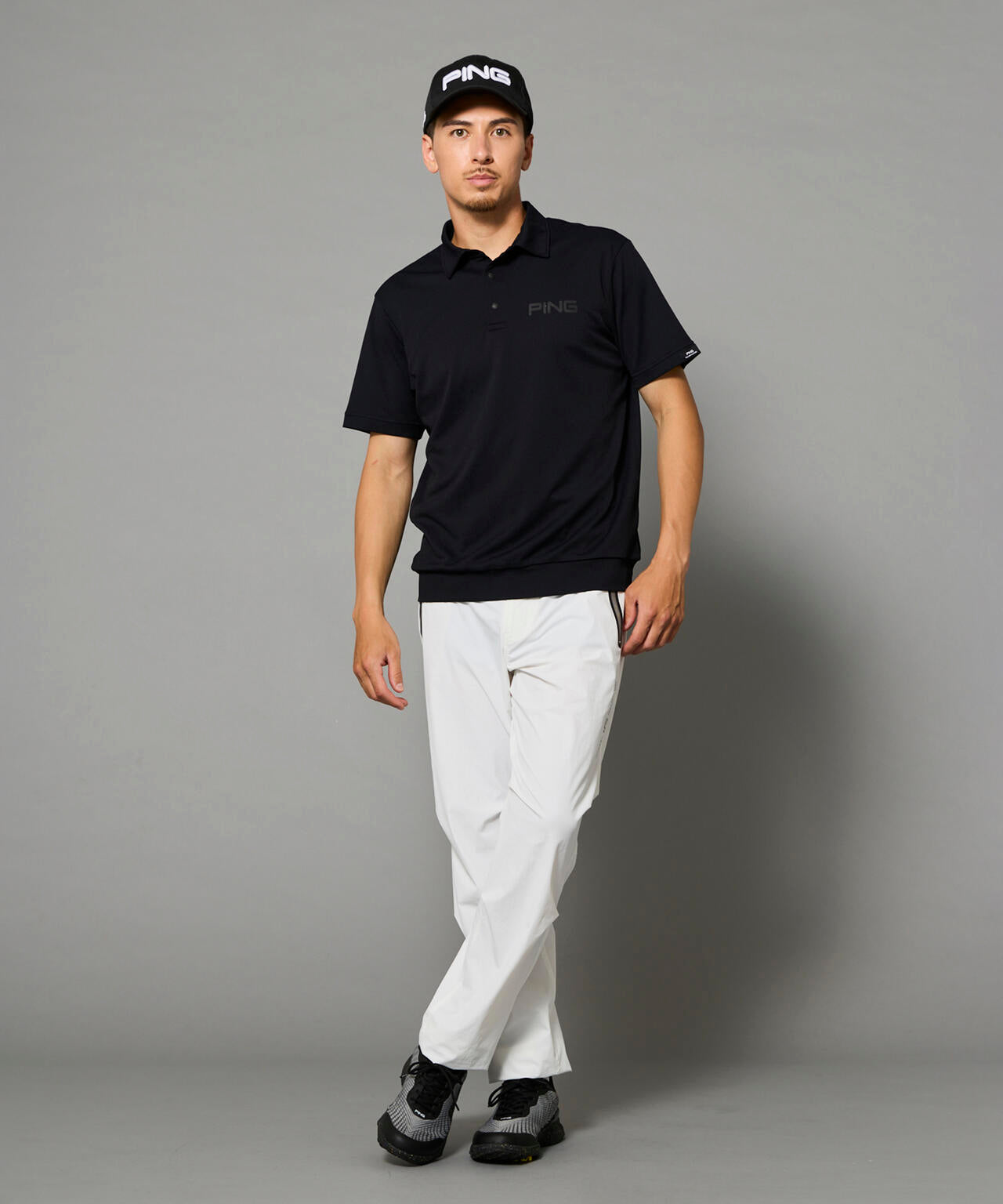 【PING APPAREL】レイブロック半袖ポロシャツ ＜PERFORMANCE＞ (MENS)