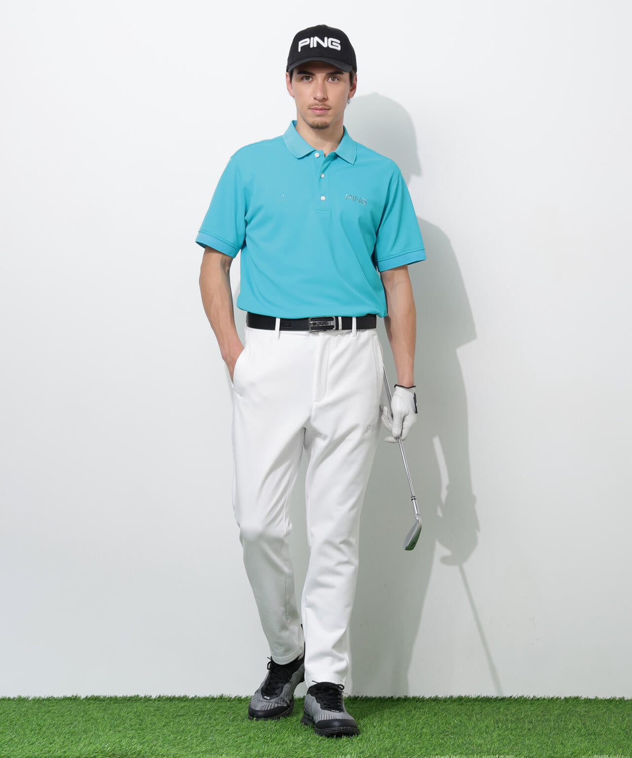 【PING APPAREL】レイブロック半袖ポロシャツ ＜PERFORMANCE＞ (MENS)