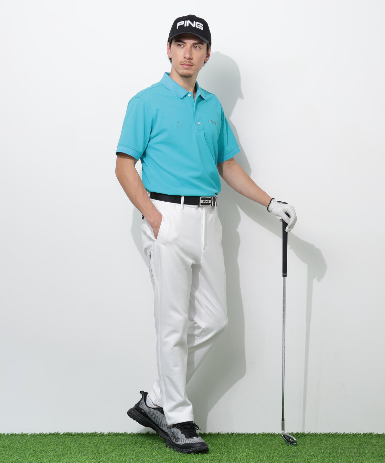 【PING APPAREL】レイブロック半袖ポロシャツ ＜PERFORMANCE＞ (MENS)
