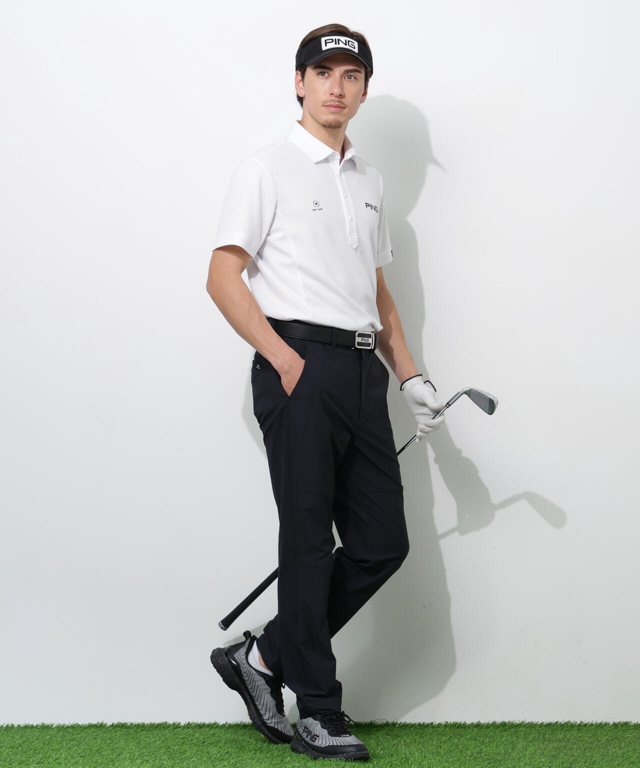 180cm　C:96　W:80　H:93 着用サイズ：L