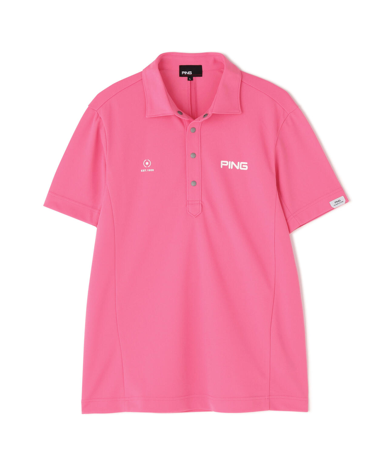 【PING APPAREL】エアロクールカノコ半袖ポロシャツ ＜PERFORMANCE＞ (MENS)