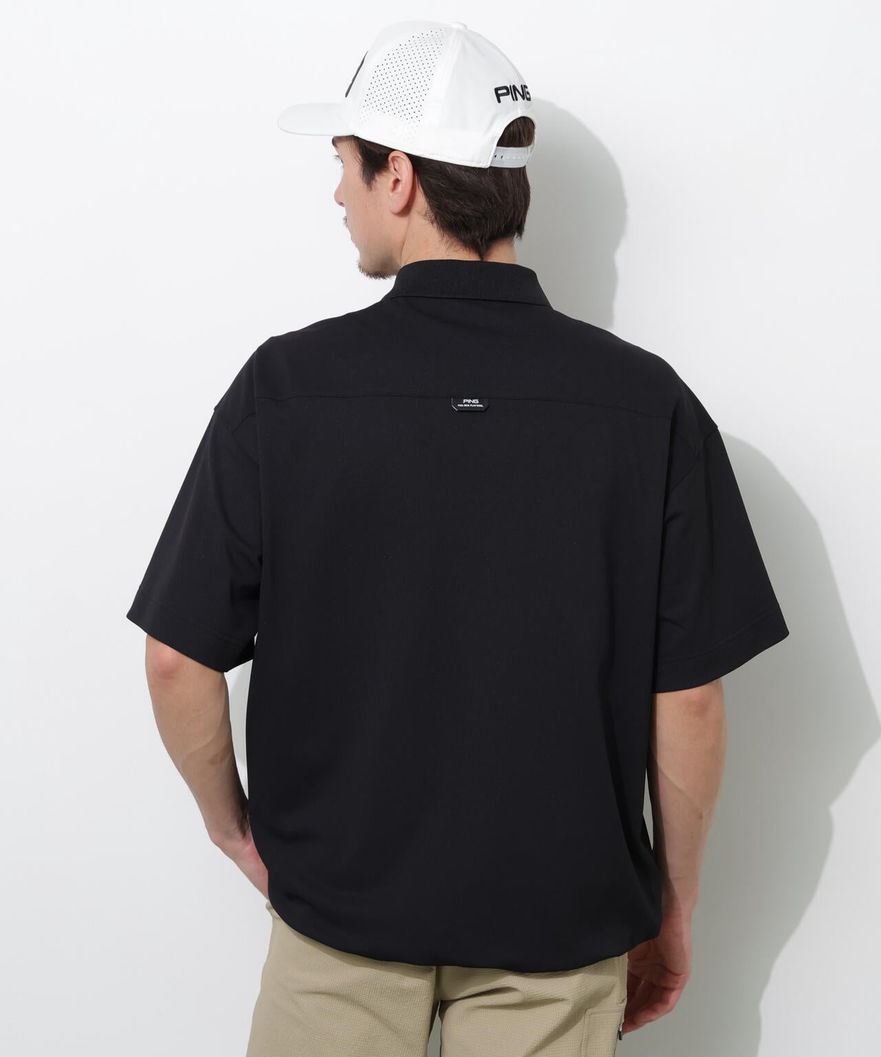 【PING APPAREL】クイックドライUV半袖カノコオーバーポロシャツ ＜PERFORMANCE＞ (MENS)
