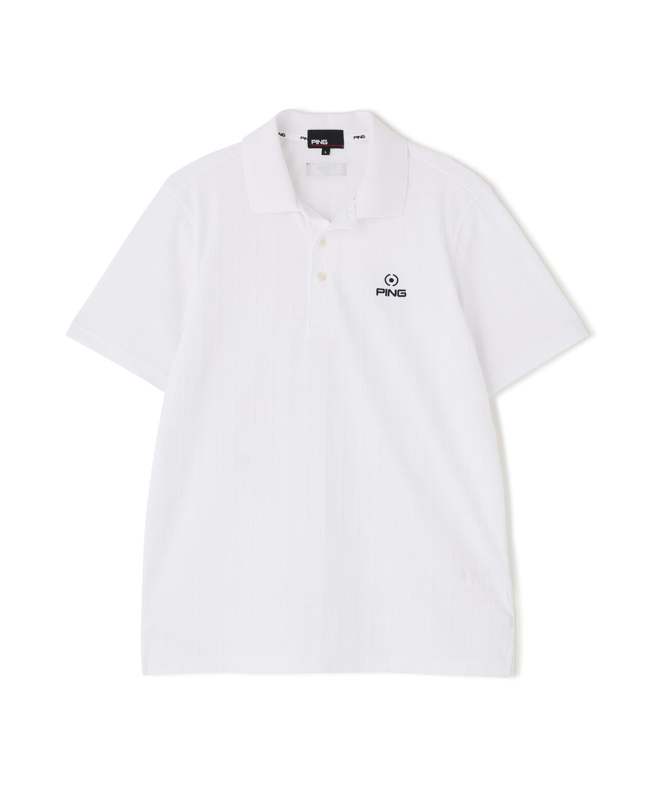 【PING APPAREL】EPIX変形ストレッチカノコ半袖ポロシャツ ＜NAITVE＞ (MENS)