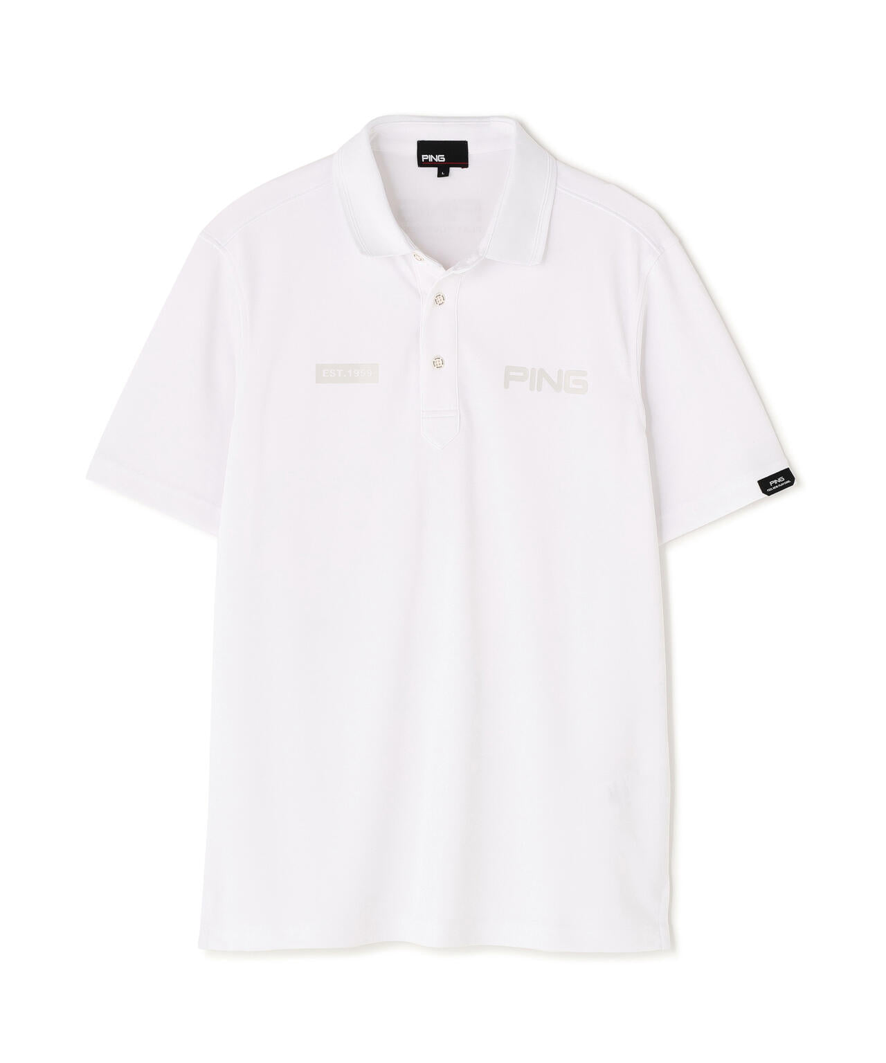 【PING APPAREL】サンベール×クールフロー カノコ半袖ポロシャツ ＜PERFORMANCE＞ (MENS)
