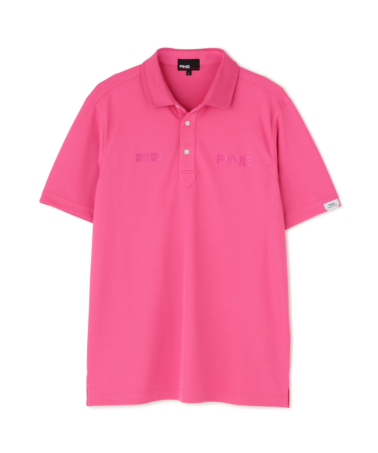 【PING APPAREL】サンベール×クールフロー カノコ半袖ポロシャツ ＜PERFORMANCE＞ (MENS)