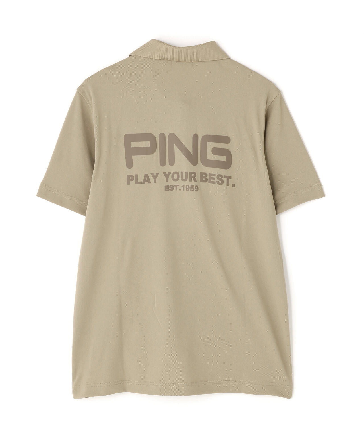 【PING APPAREL】PING SUPER SHELTER 06カノコ半袖ポロシャツ ＜PERFORMANCE＞ (MENS)
