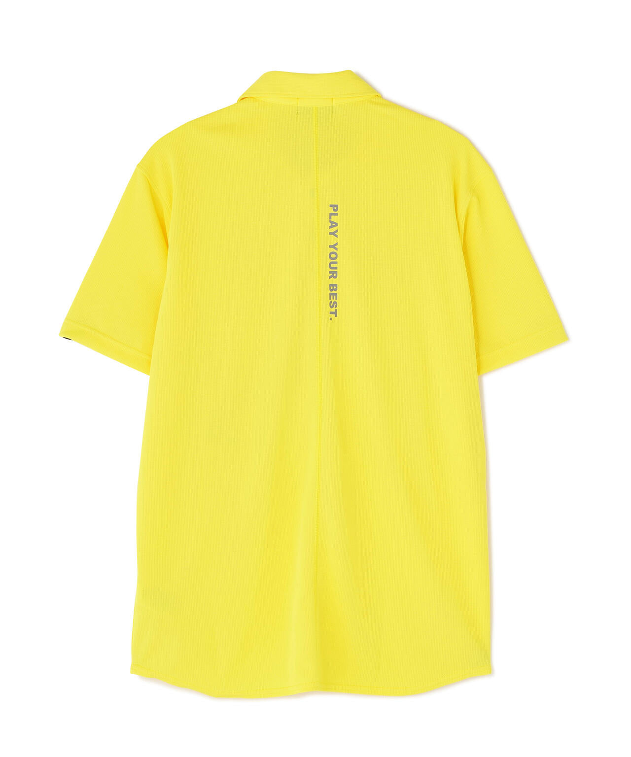 【PING APPAREL】アセイヤーン裏ワッフル半袖ポロシャツ ＜PERFORMANCE＞ (MENS)