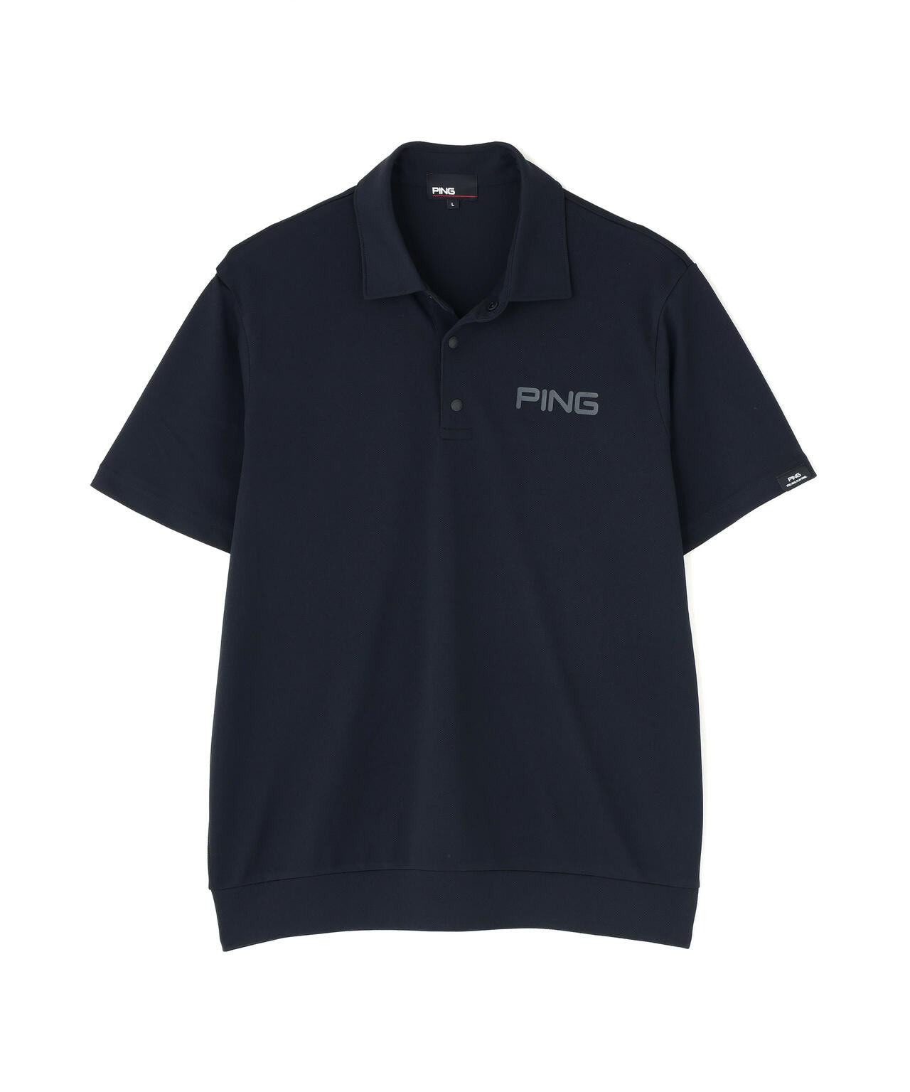 【PING APPAREL】PING SUPER SHELTER05タックアウト半袖カノコポロシャツ＜PERFORMANCE＞(MENS)