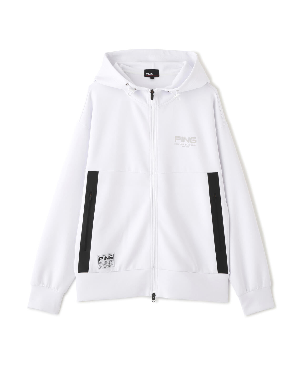 【PING APPAREL】ダンボールニットフルジップフーディー ＜GOLD＞ (MENS)