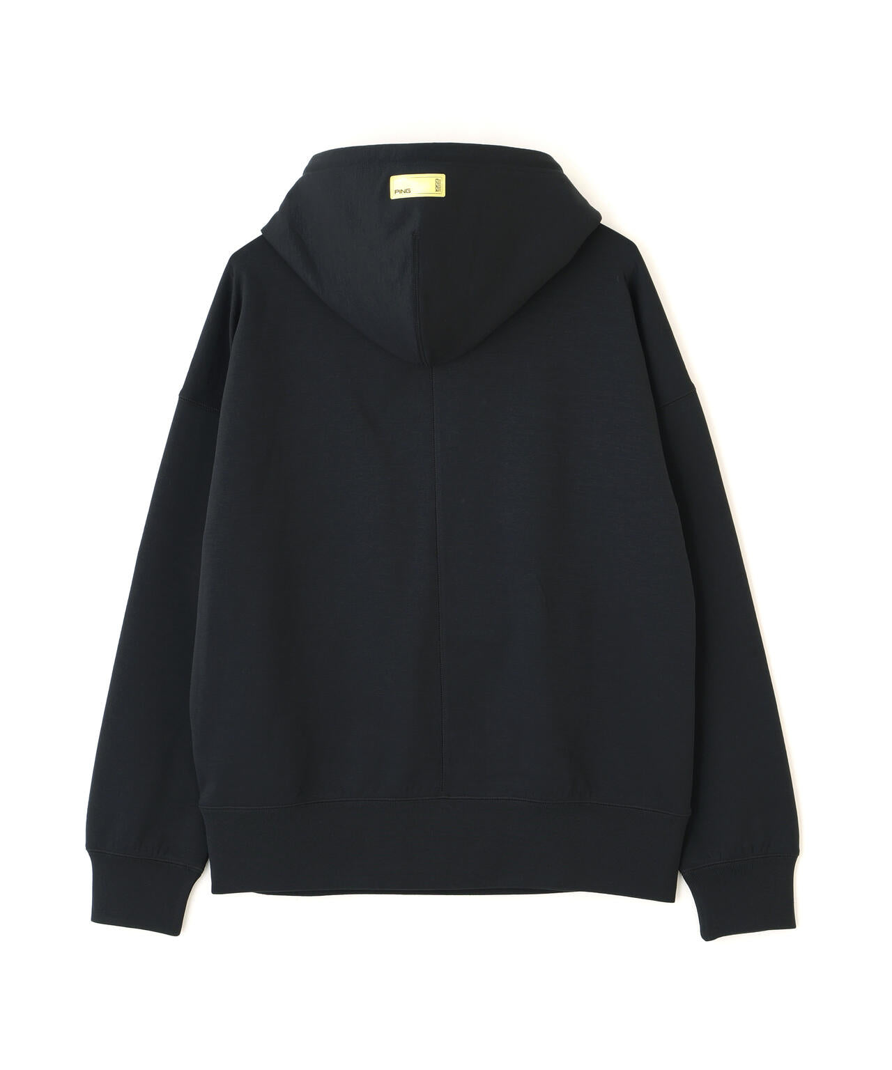 【PING APPAREL】全方向ストレッチ 接結裏メッシュスウェットフーディプルオーバー ＜GOLD＞ (MENS)