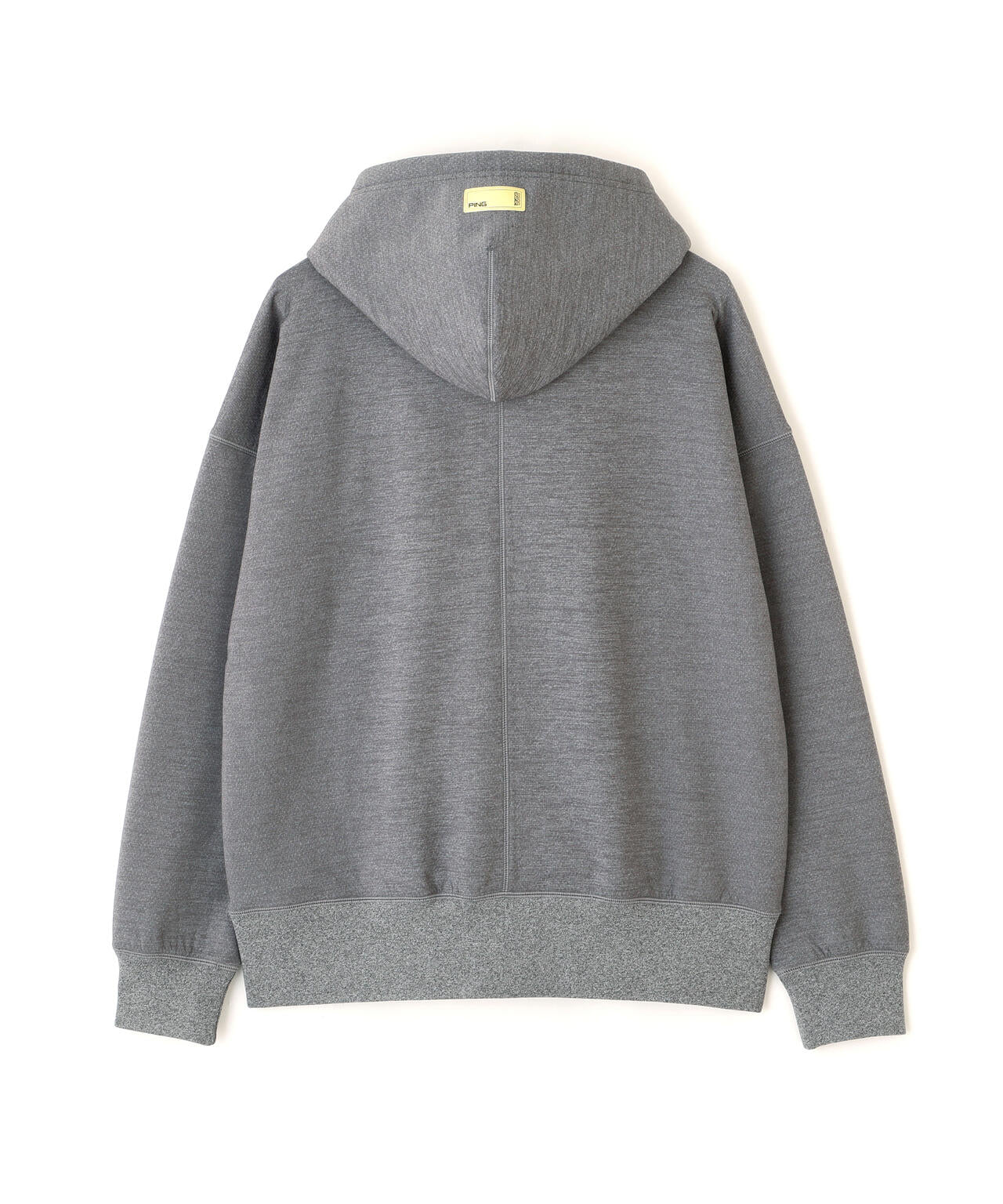 【PING APPAREL】全方向ストレッチ 接結裏メッシュスウェットフーディプルオーバー ＜GOLD＞ (MENS)