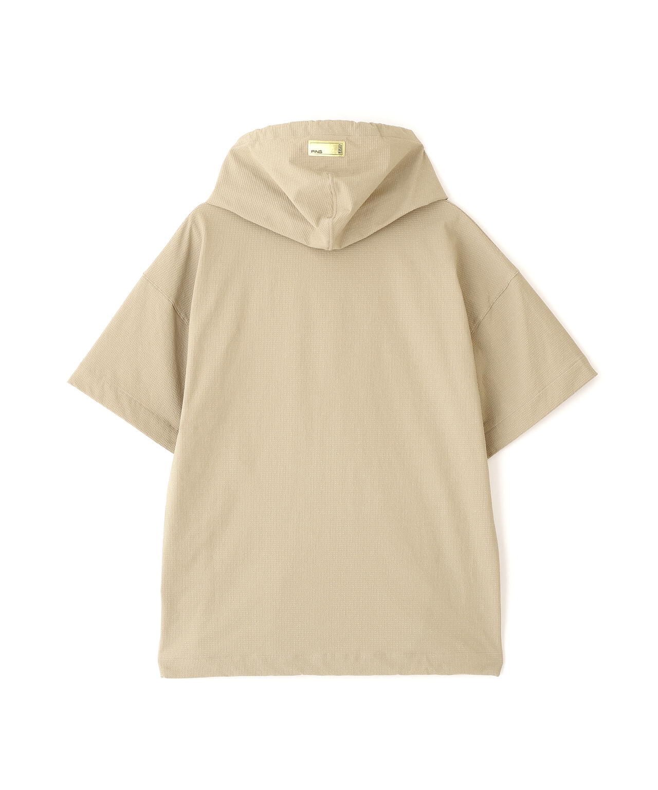 【PING APPAREL】半袖フーディプルオーバー ＜GOLD＞ (MENS)