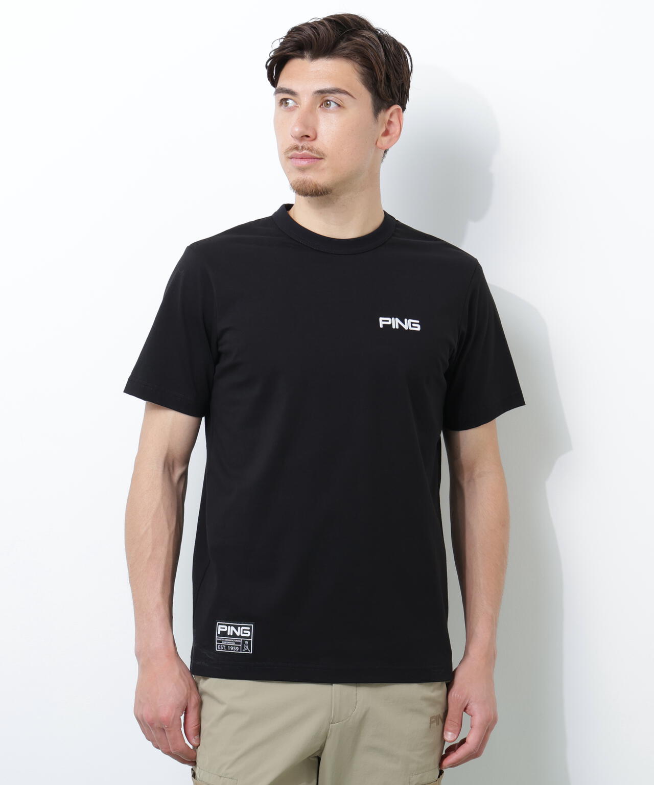 【PING APPAREL】PEカノコTシャツ ＜GOLD＞ (MENS)