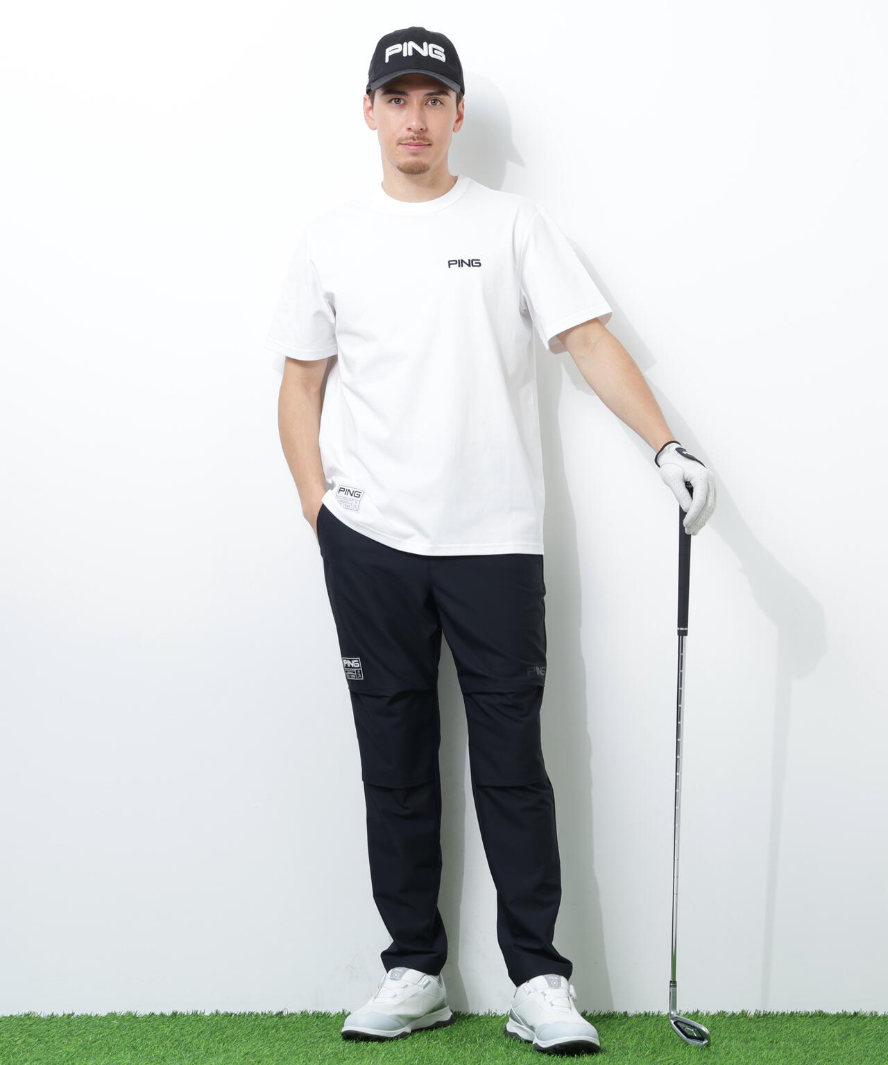 【PING APPAREL】PEカノコTシャツ ＜GOLD＞ (MENS)
