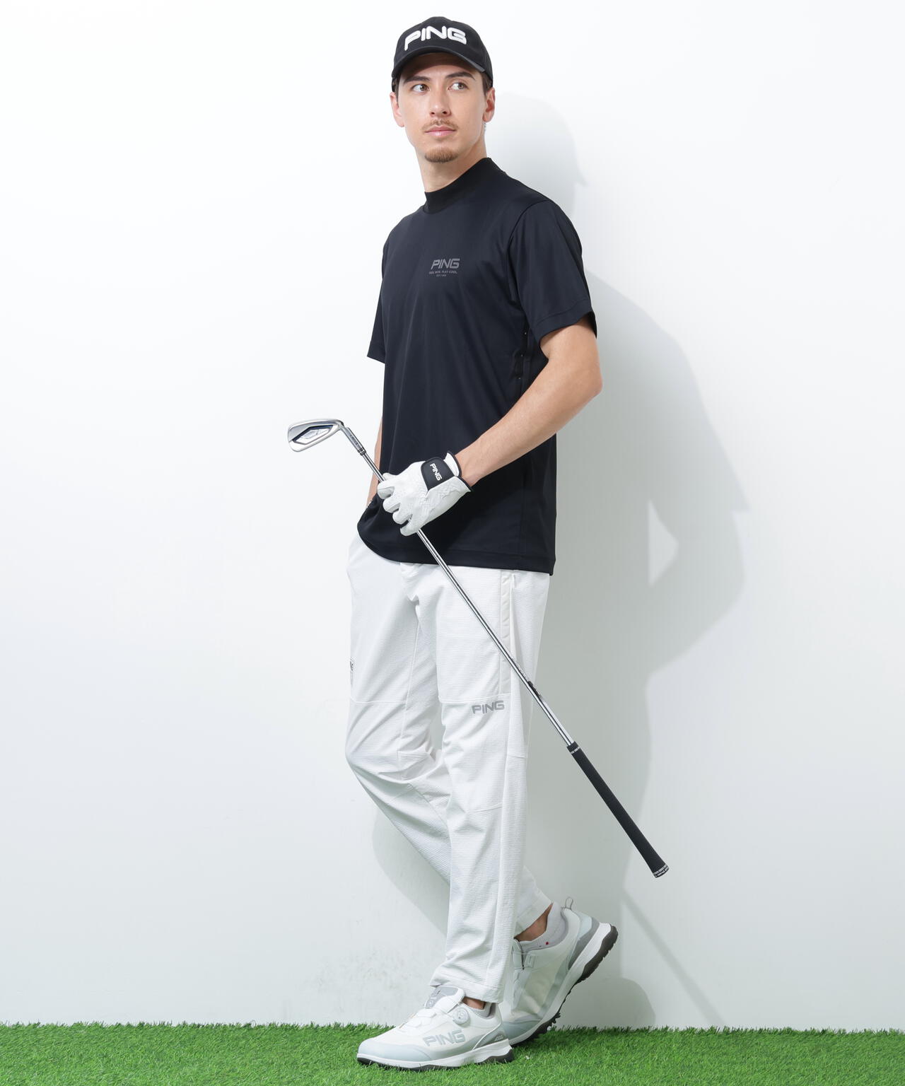 180cm　C:96　W:80　H:93 着用サイズ：L