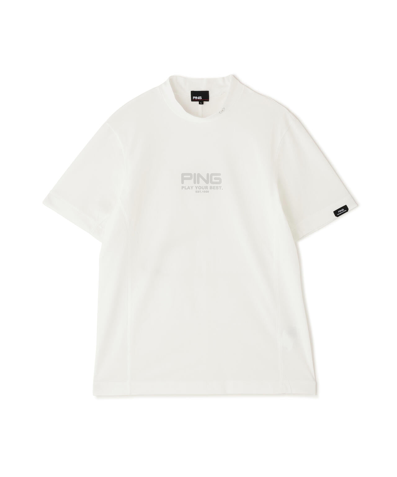 【PING APPAREL】クイックドライ半袖カノコハイネックシャツ ＜PERFORMANCE＞ (MENS)