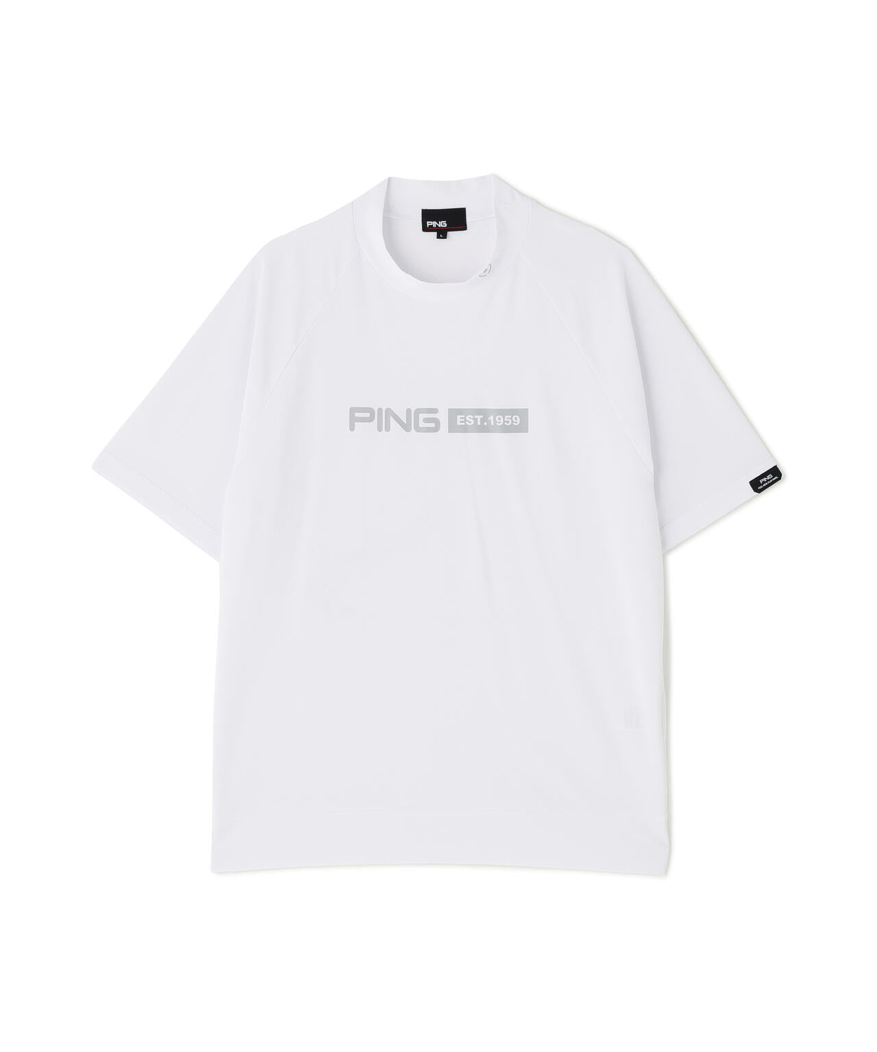 【PING APPAREL】レイブロックエコ半袖ハイネックシャツ ＜PERFORMANCE＞ (MENS)