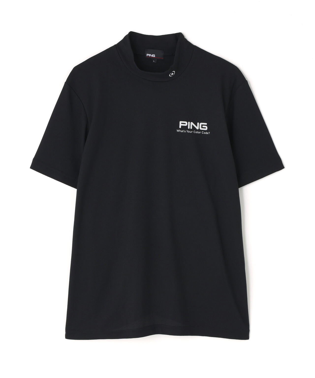【PING APPAREL】【10カラーシリーズ】PEカノコ半袖ハイネックシャツ ＜NATIVE＞ (MENS)