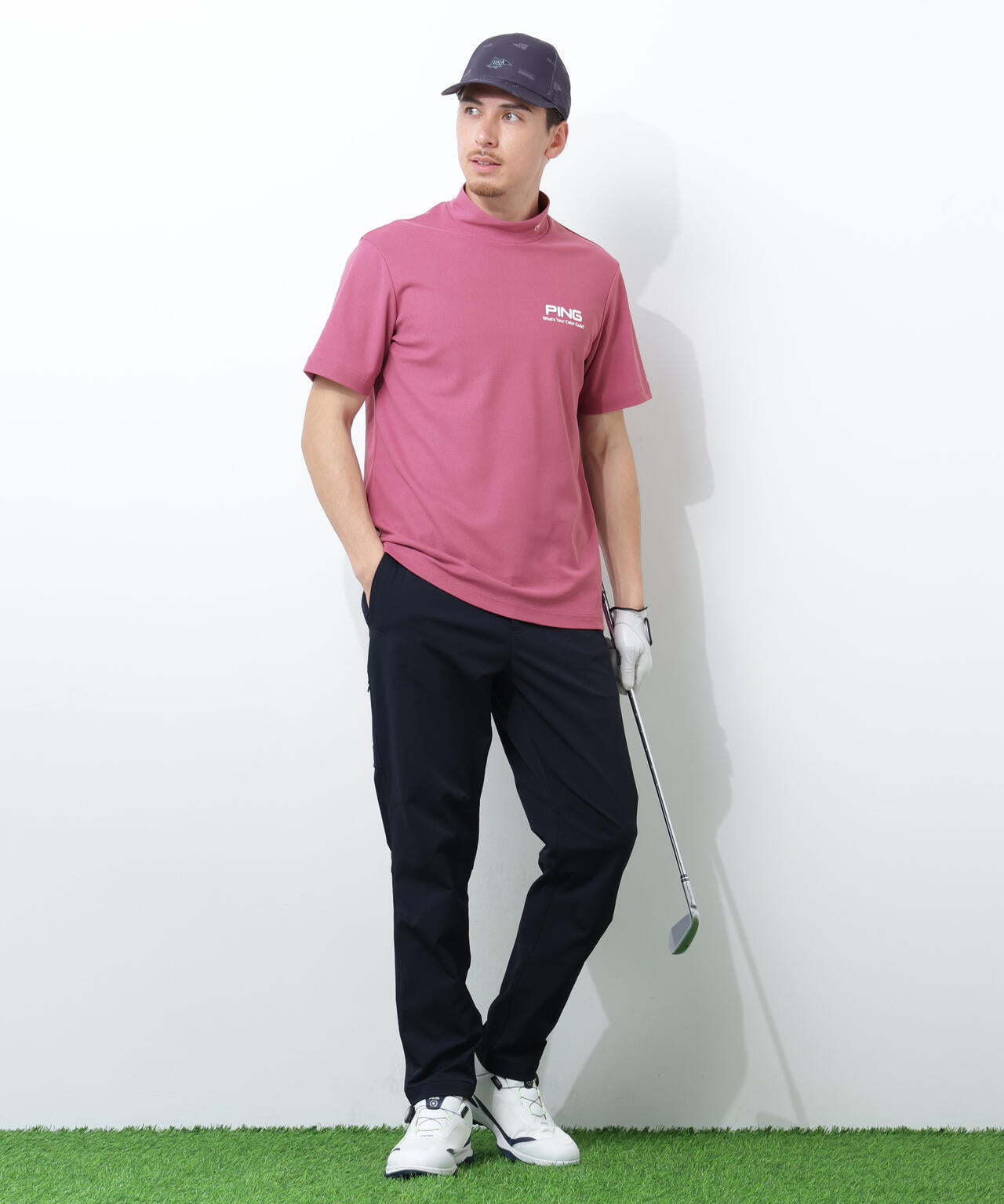 180cm　C:96　W:80　H:93 着用サイズ：L