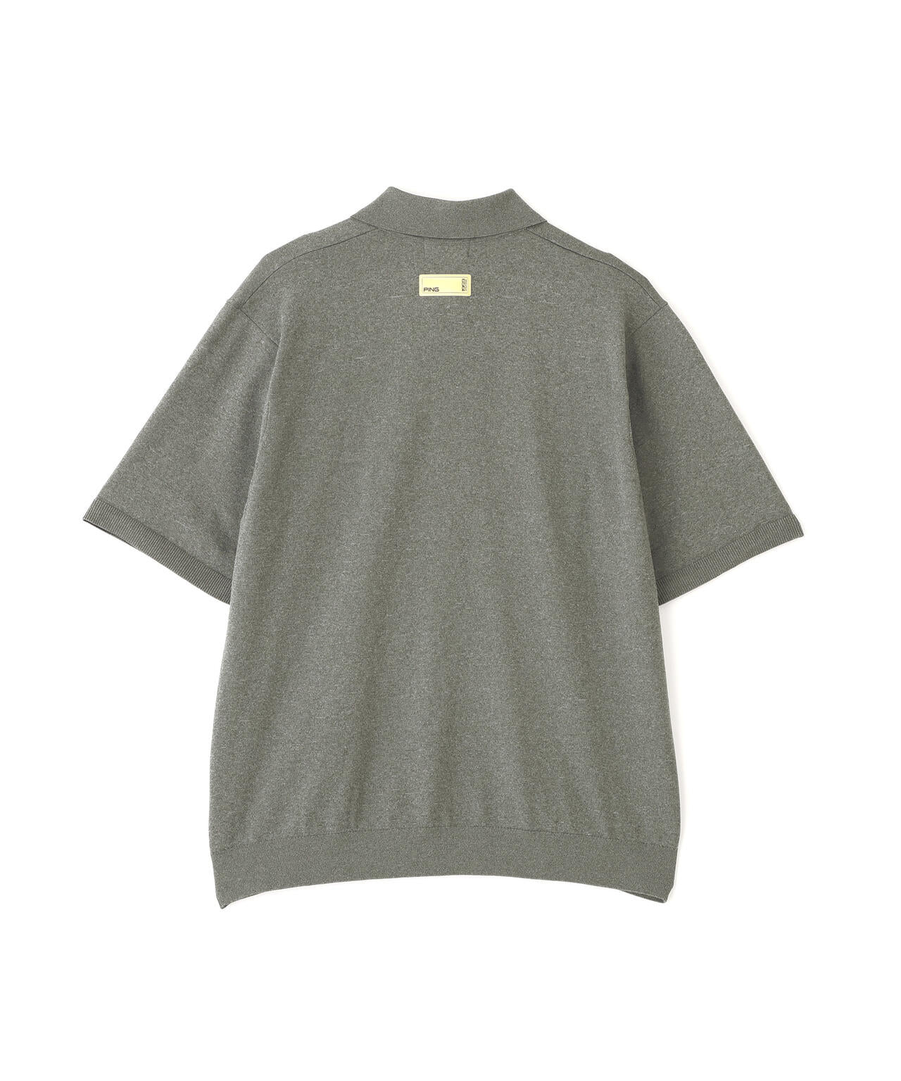 【PING APPAREL】半袖ニットポロシャツ ＜GOLD＞ (MENS)