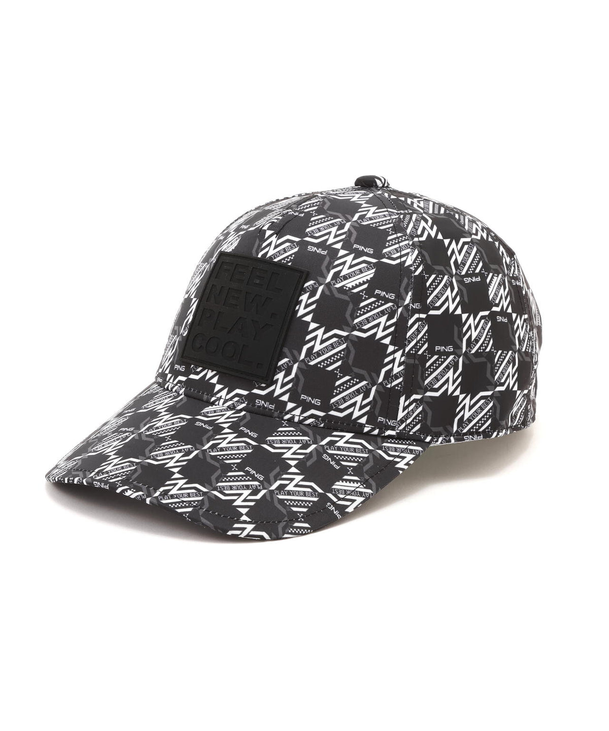 【PING APPAREL】AZモノグラム総柄プリントキャップ <PERFORMANCE> (MENS)