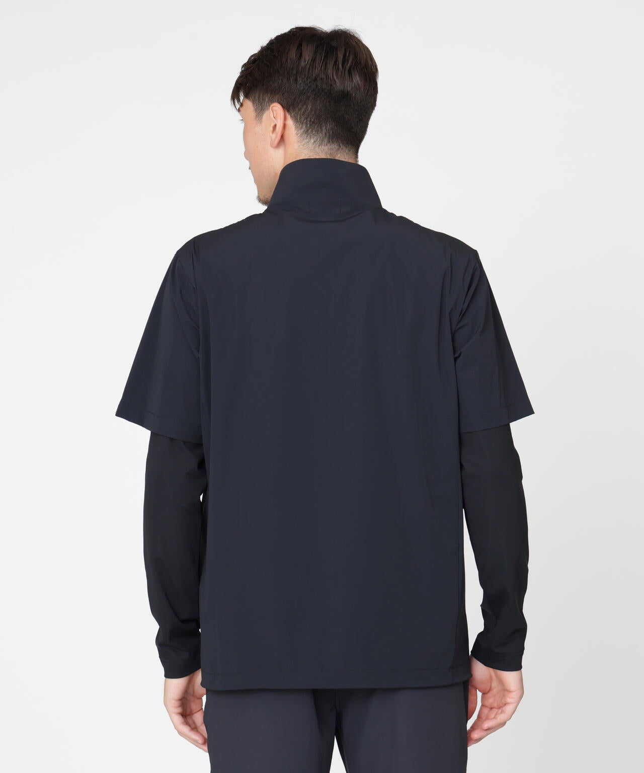［PING APPAREL］［接触冷感・UVカット・撥水］レイヤードツインセット (MENS)