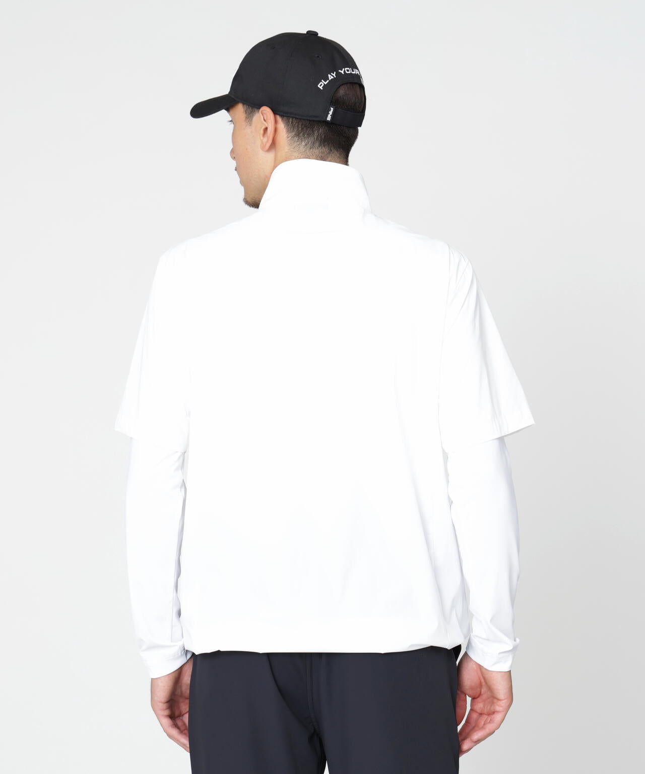 ［PING APPAREL］［接触冷感・UVカット・撥水］レイヤードツインセット (MENS)