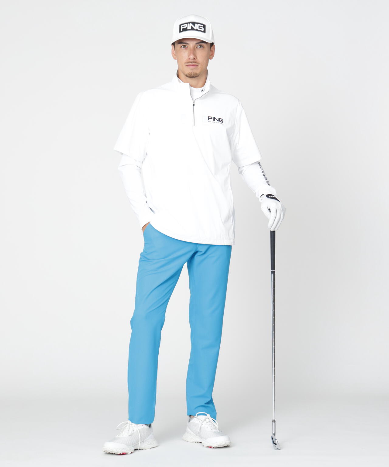 180cm　C:96　W:80　H:93 着用サイズ：L