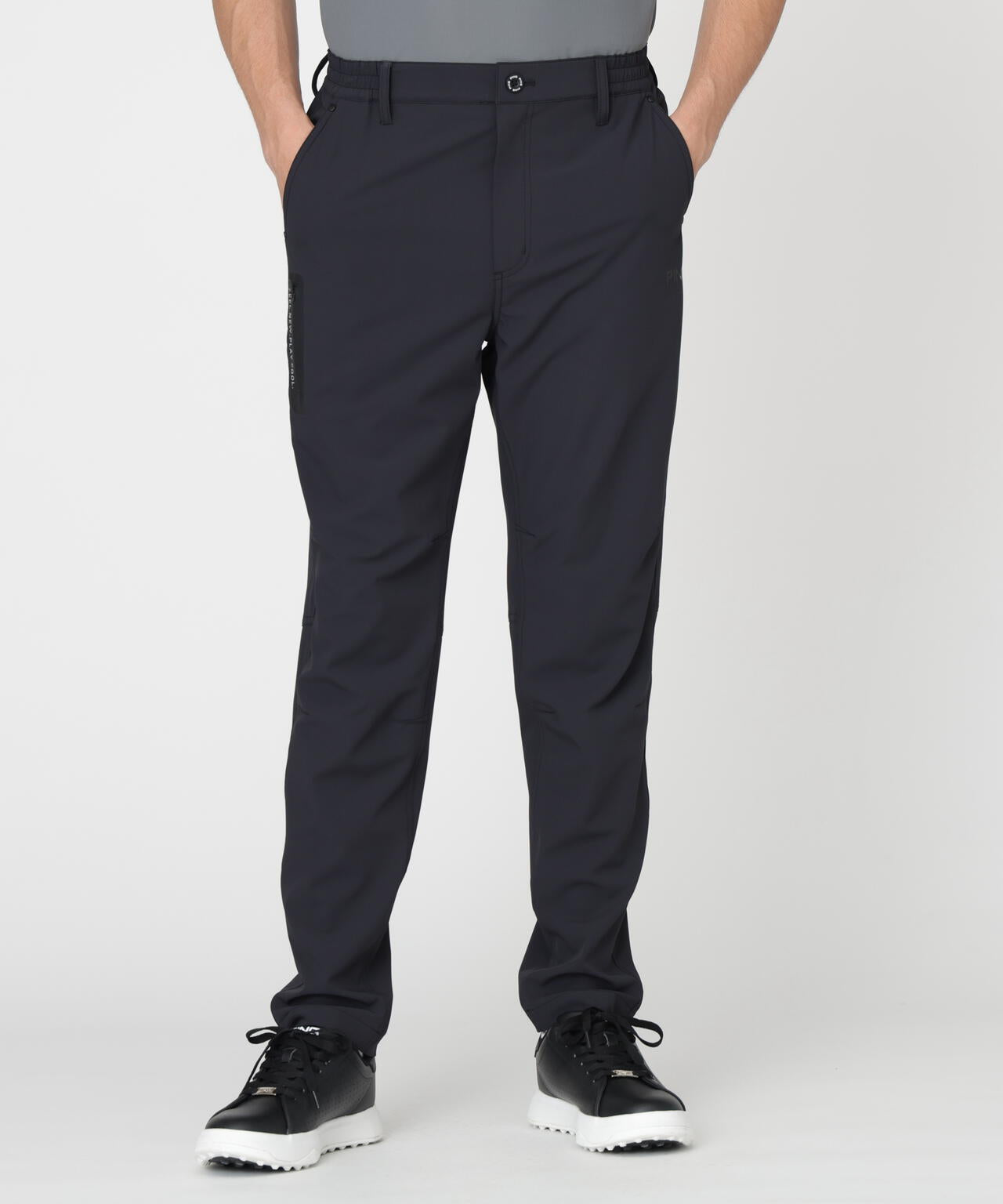 ［PING APPAREL］［UVカット・透け防止］ミニリップストップテーパードパンツ (MENS)