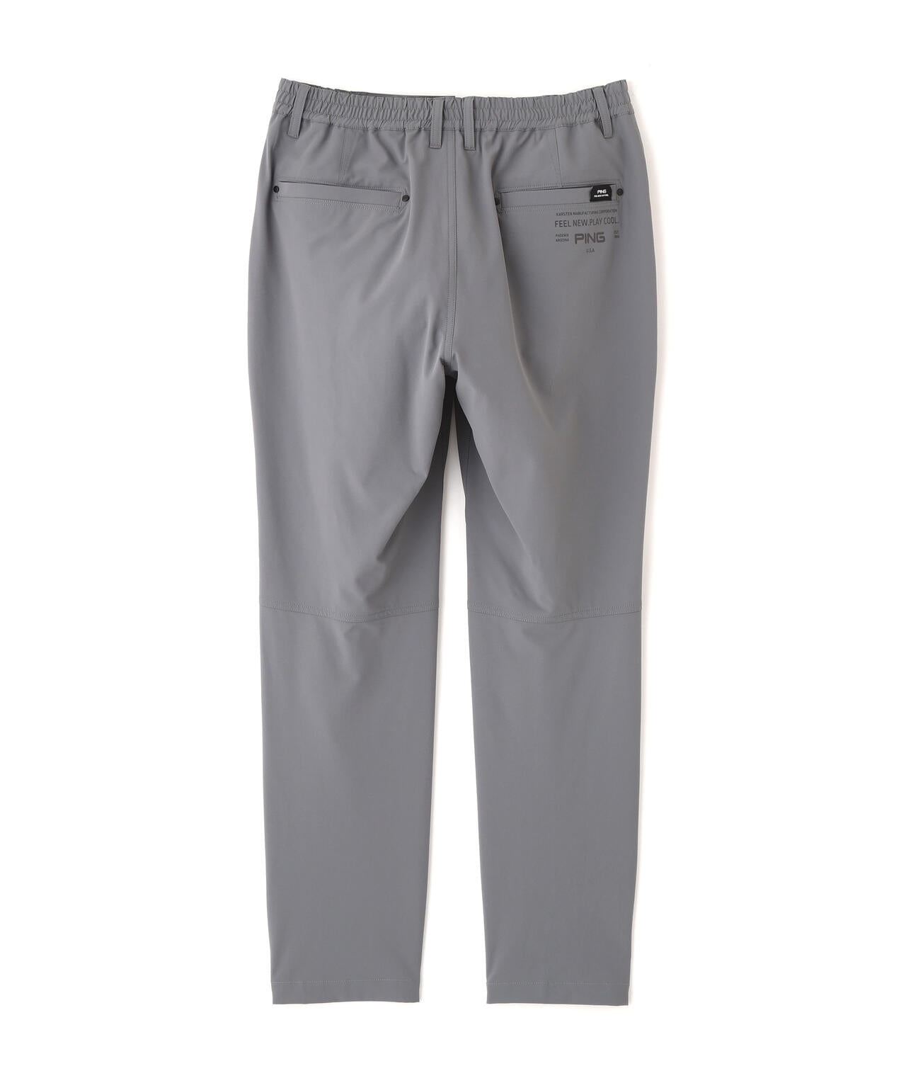 ［PING APPAREL］［UVカット・透け防止］ミニリップストップテーパードパンツ (MENS)