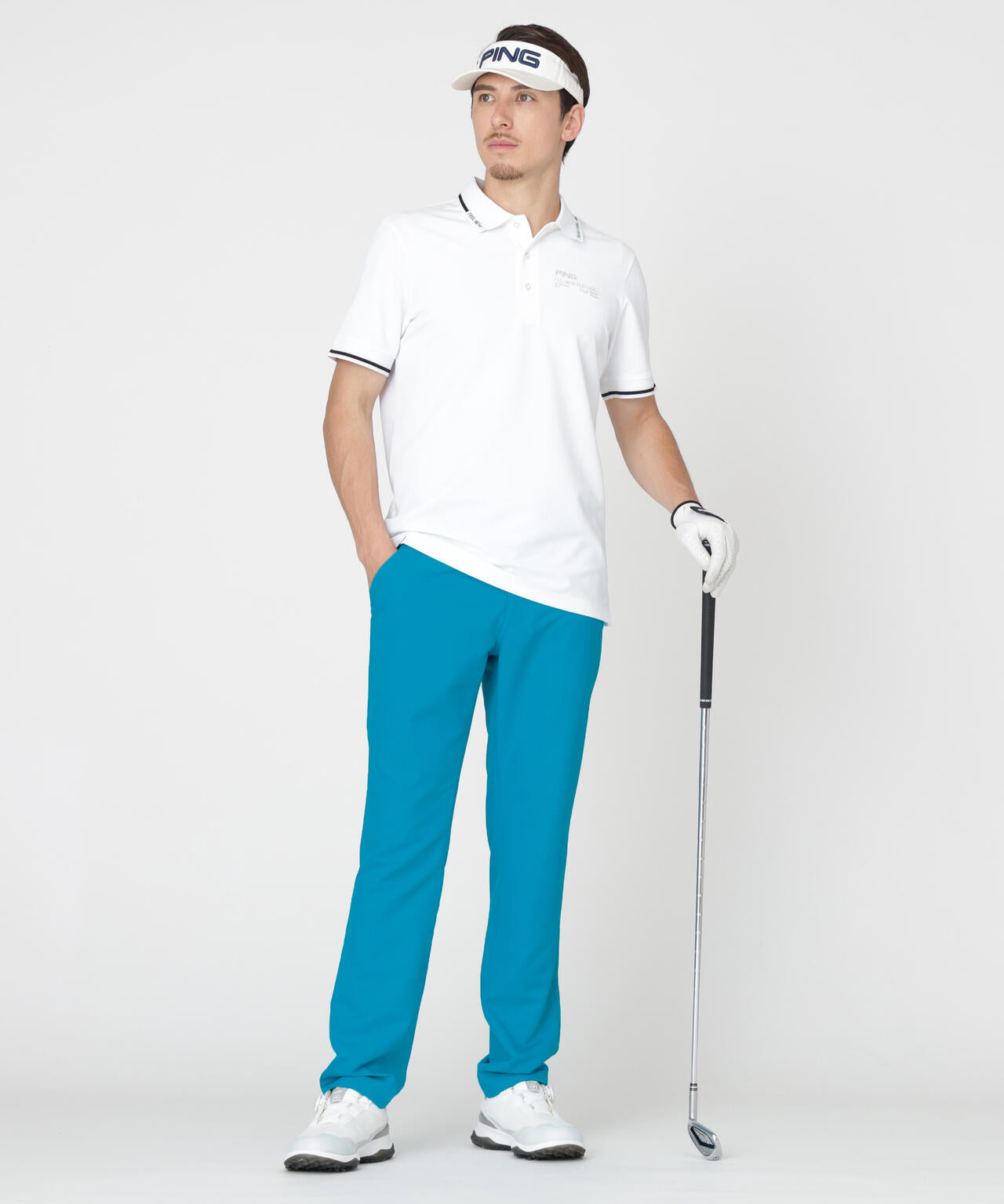 180cm　C:96　W:80　H:93 着用サイズ：L