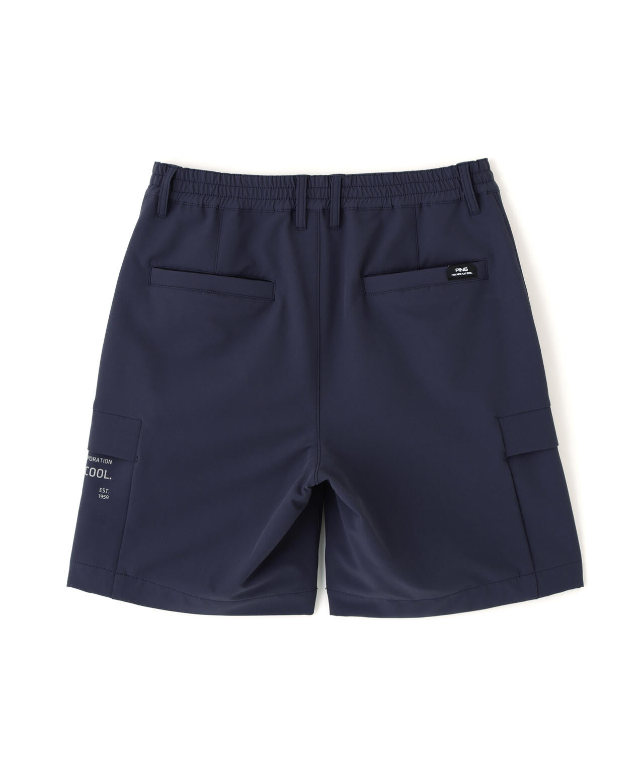 ［PING APPAREL］［UVカット・吸水速乾］ダブルストレッチフラップショートパンツ (MENS)