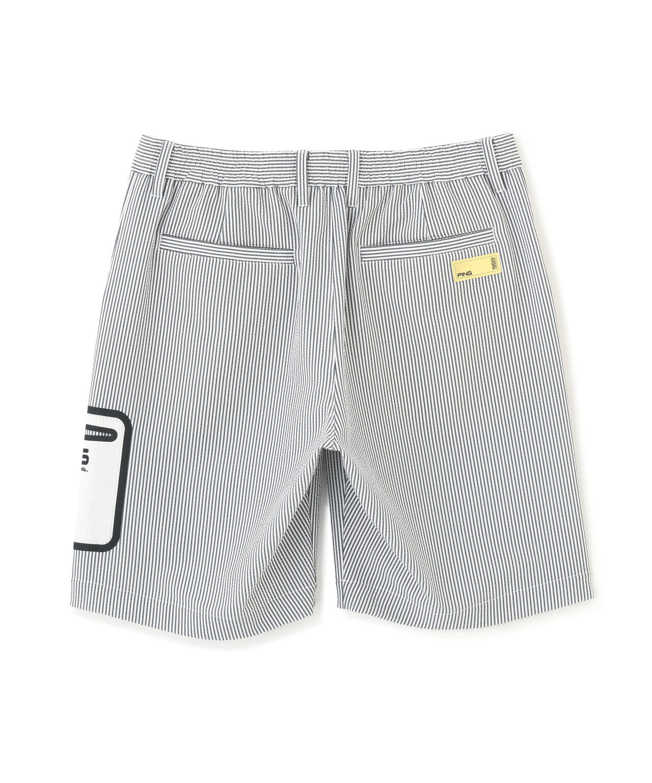 ［PING APPAREL］［撥水］シアサッカーショートパンツ ＜GOLD＞ (MENS)